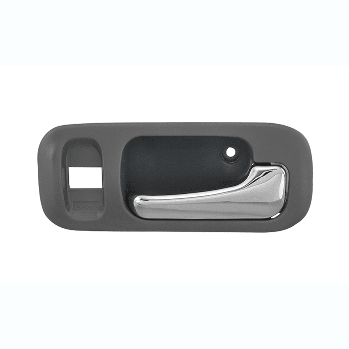Manija Interior Honda Odyssey 1995-1998 Con Hoyo Para Seguro Gris/Cromo Plastico Derecha Delantera Hushan