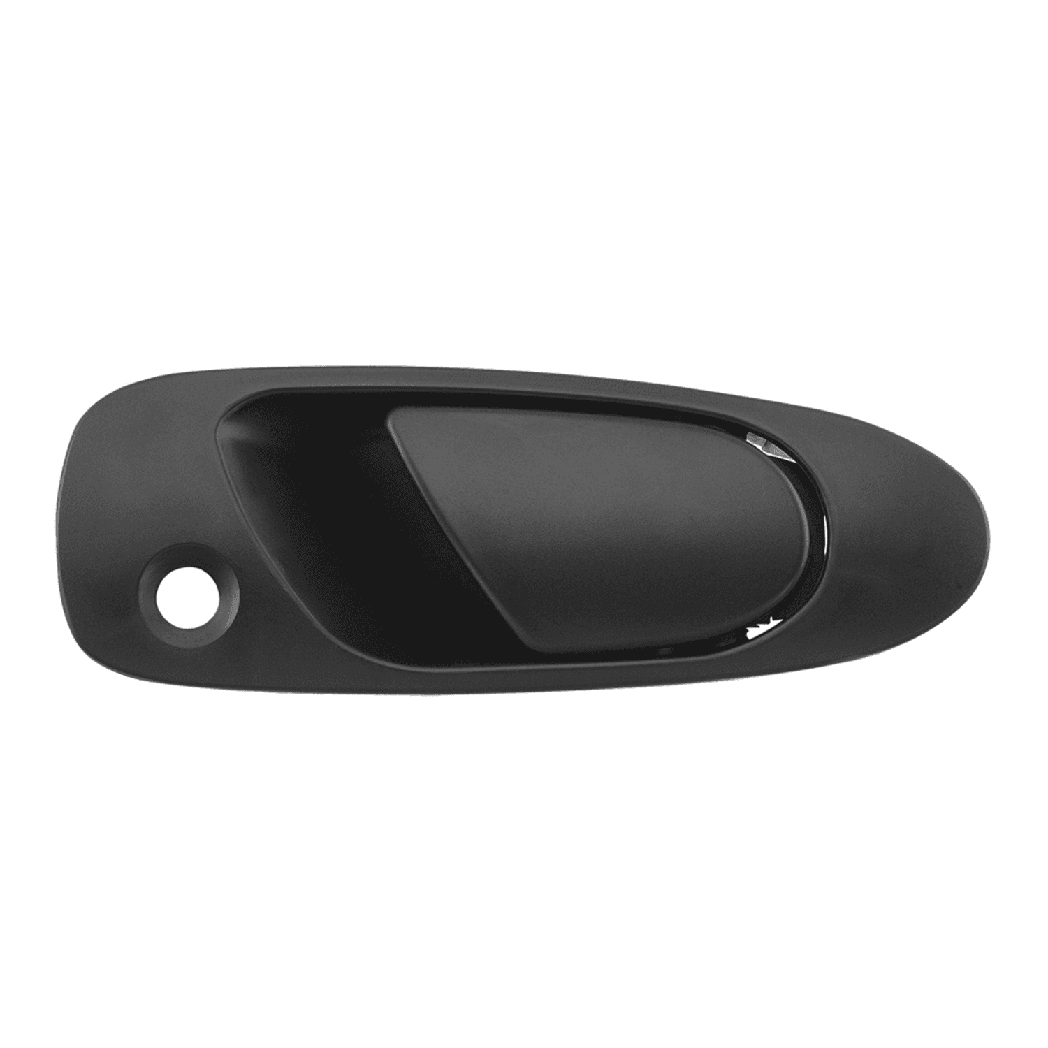 Manija Exterior Honda Civic 2P Coupe / 4P Sedan 1992-1995 Con Hoyo Para Llave Lisa Negra Plastico Derecha Delantera Hushan