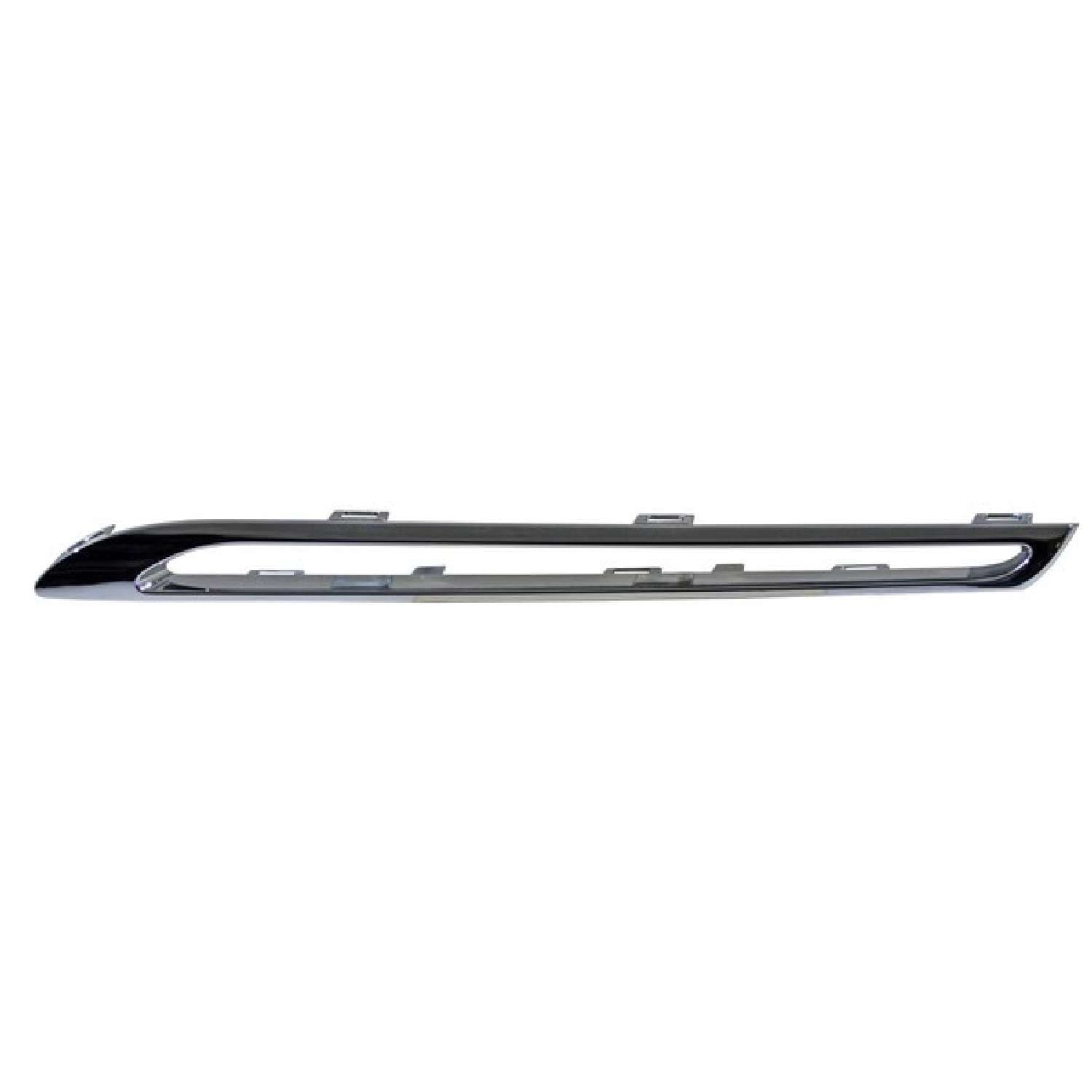 Moldura Parrilla Mercedes benz Glc 2016-2019 Inferior Cromada Izquierda