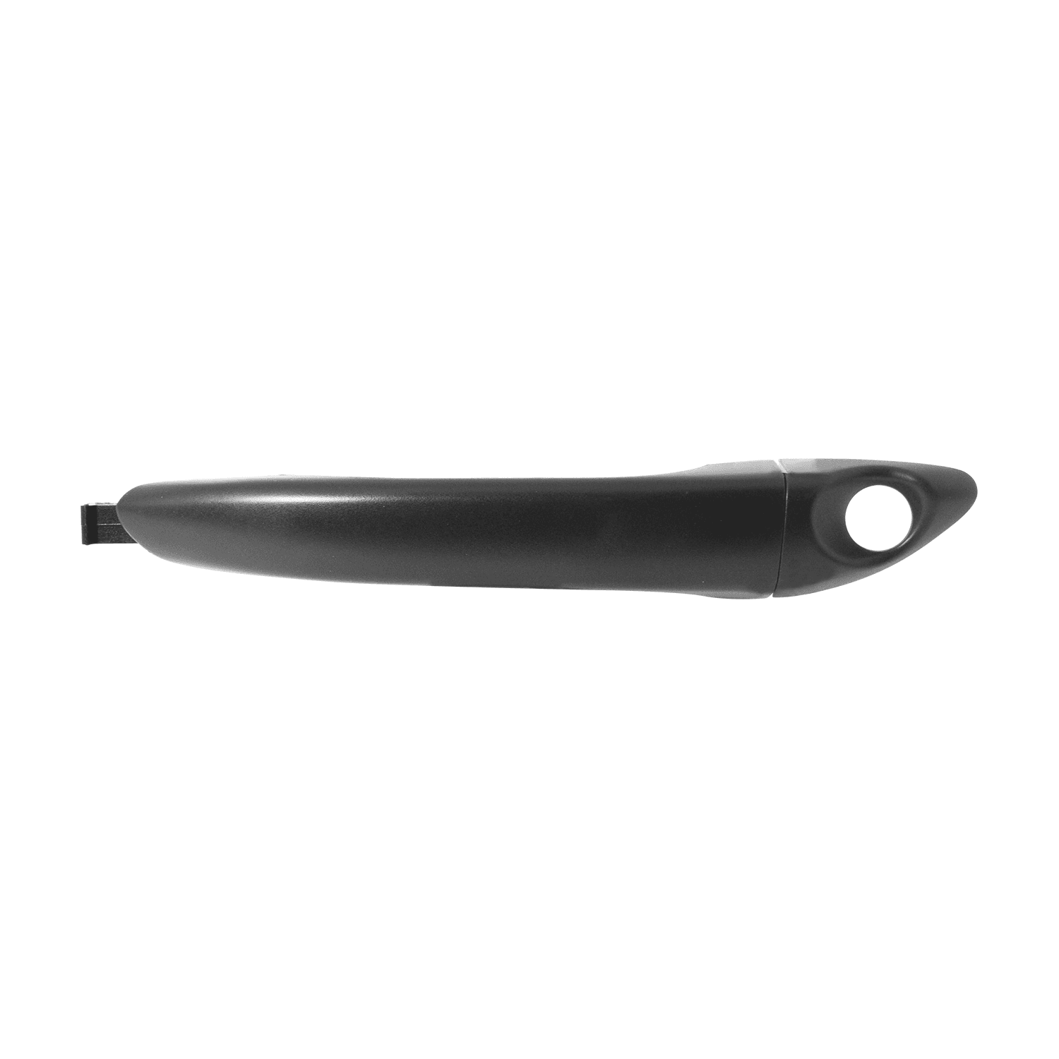 Manija Exterior Hyundai Grand I10 2015-2020 Con Hoyo Para Llave Corrugada Negra Plastico Izquierdo Delantera Hushan