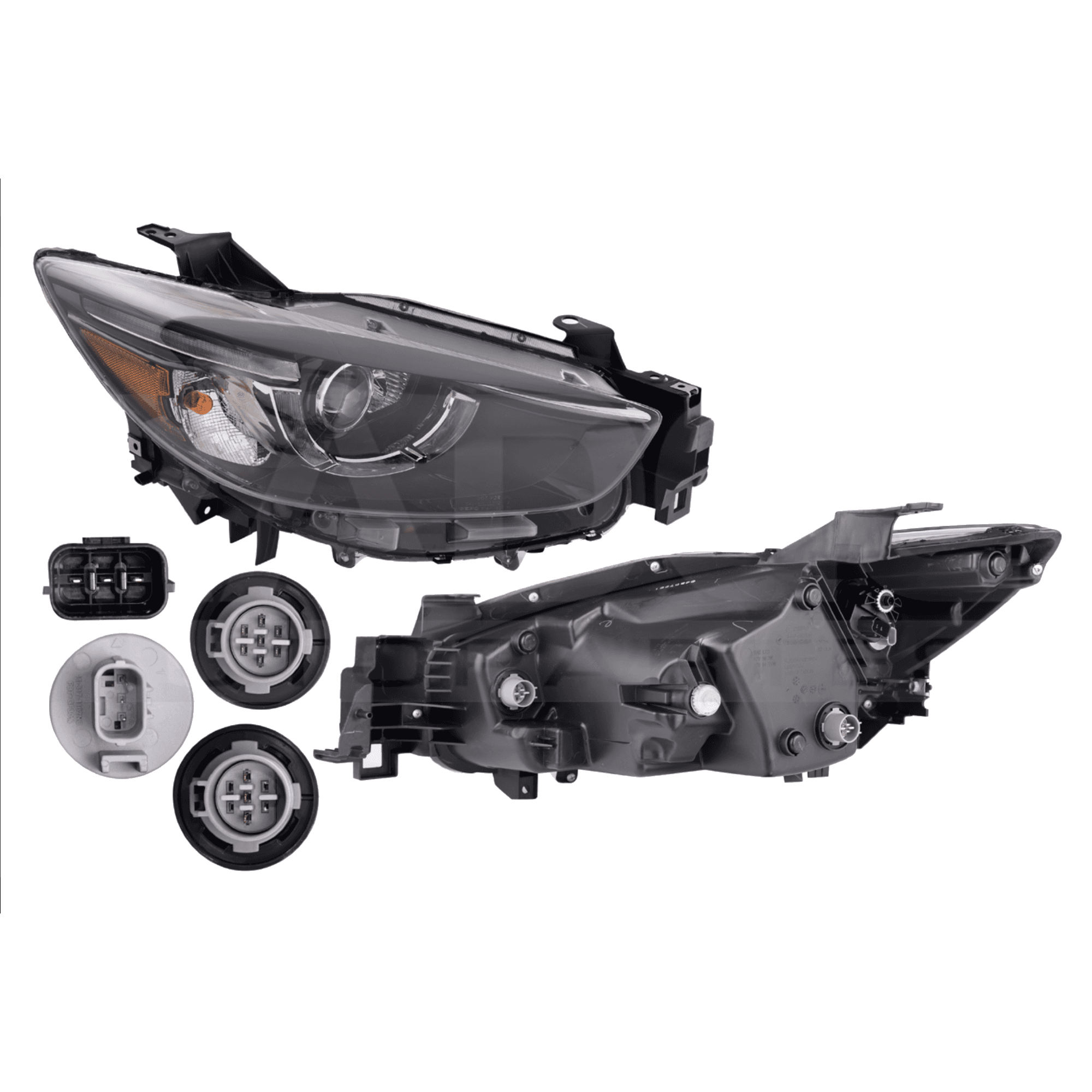Faro Derecho Mazda Cx-5 2016-2017 Con Leds Depo