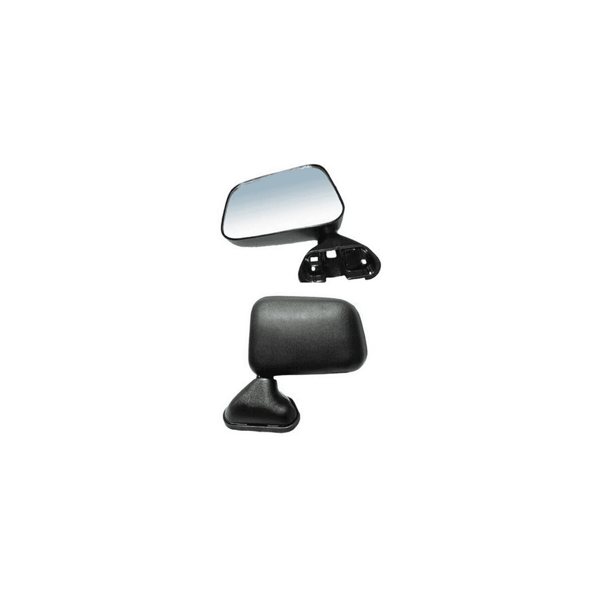 Espejo Toyota Pickup 1989-1995 Sin Control Negro Izquierdo
