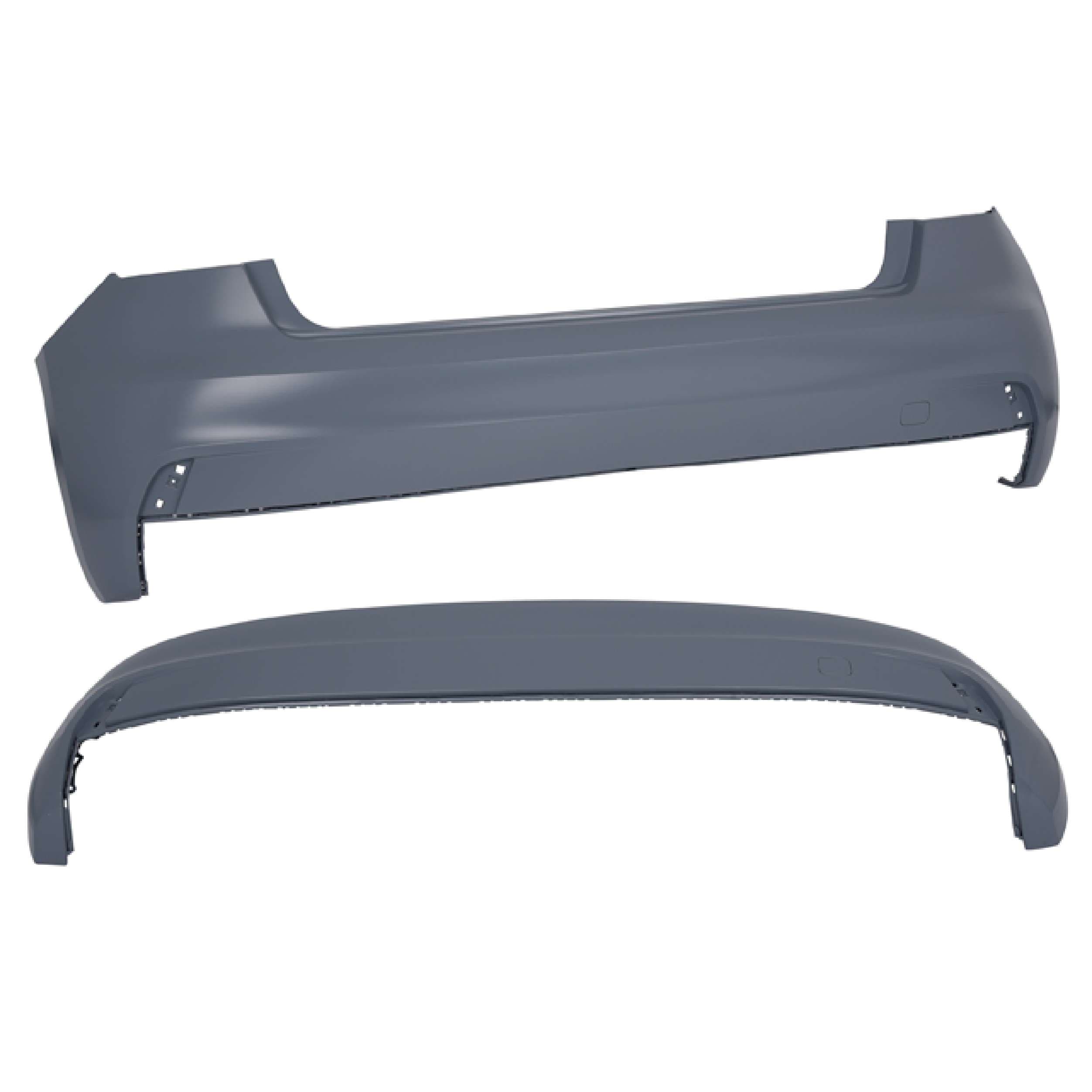 Facia Trasera Para Pintar Audi A1 H-Back 1.4L / Audi A1 H-Back 1.8L / Audi A1 H-Back 2.0L 2020-2024 Oer