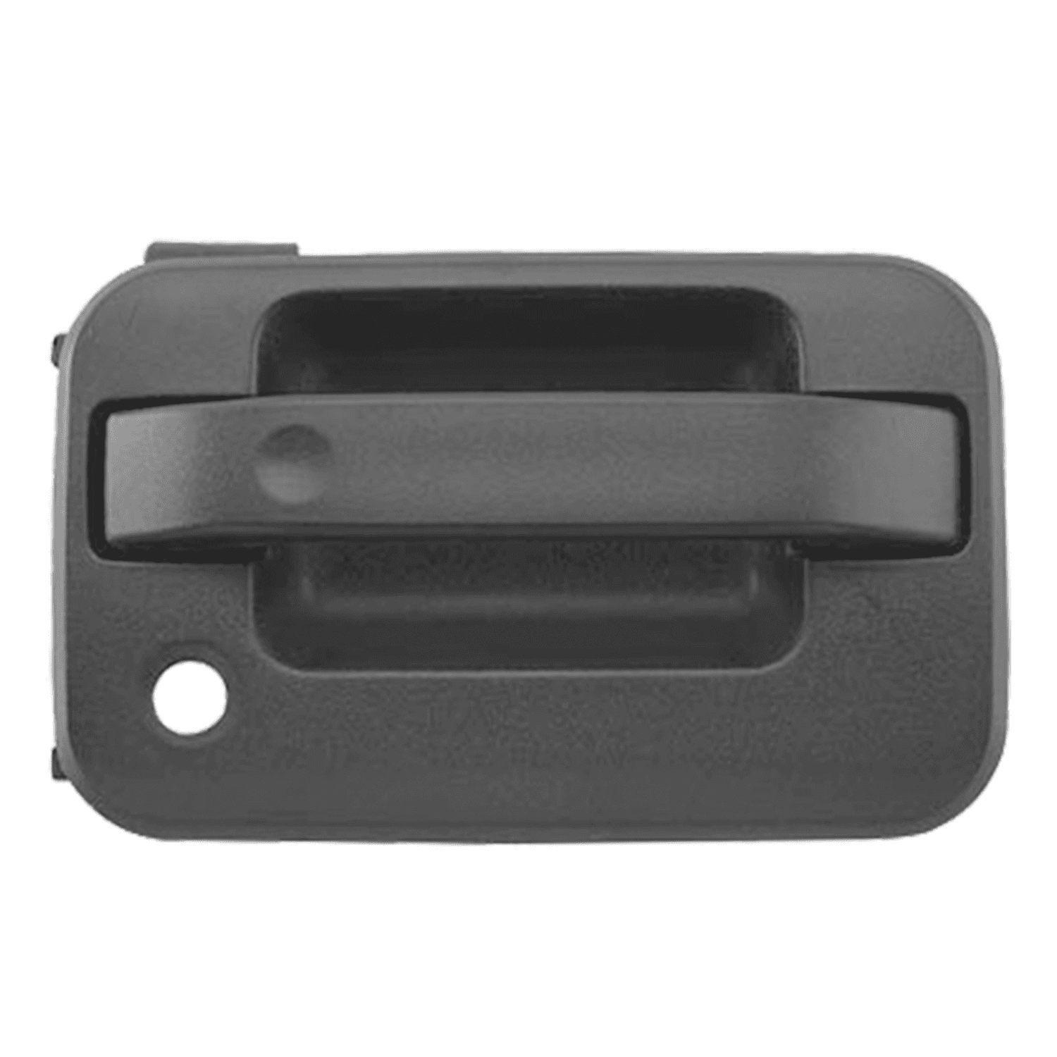 Manija Exterior Ford F-150 2004-2014 Con Hoyo Para Llave Corrugada Negra Plastico Derecha Delantera Hushan