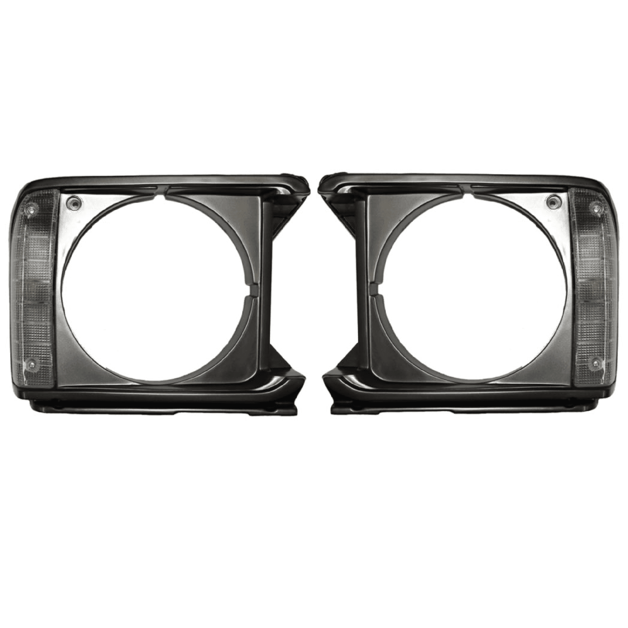 Par Biseles Toyota Pickup 1979-1983 Gris Faro Redondo Con Cuarto