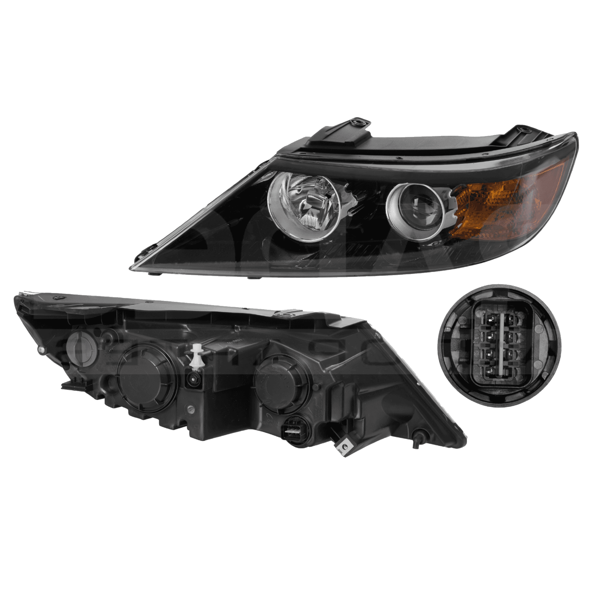 Faro Izquierdo Kia Sorento 2011-2013 Con Foco Depo