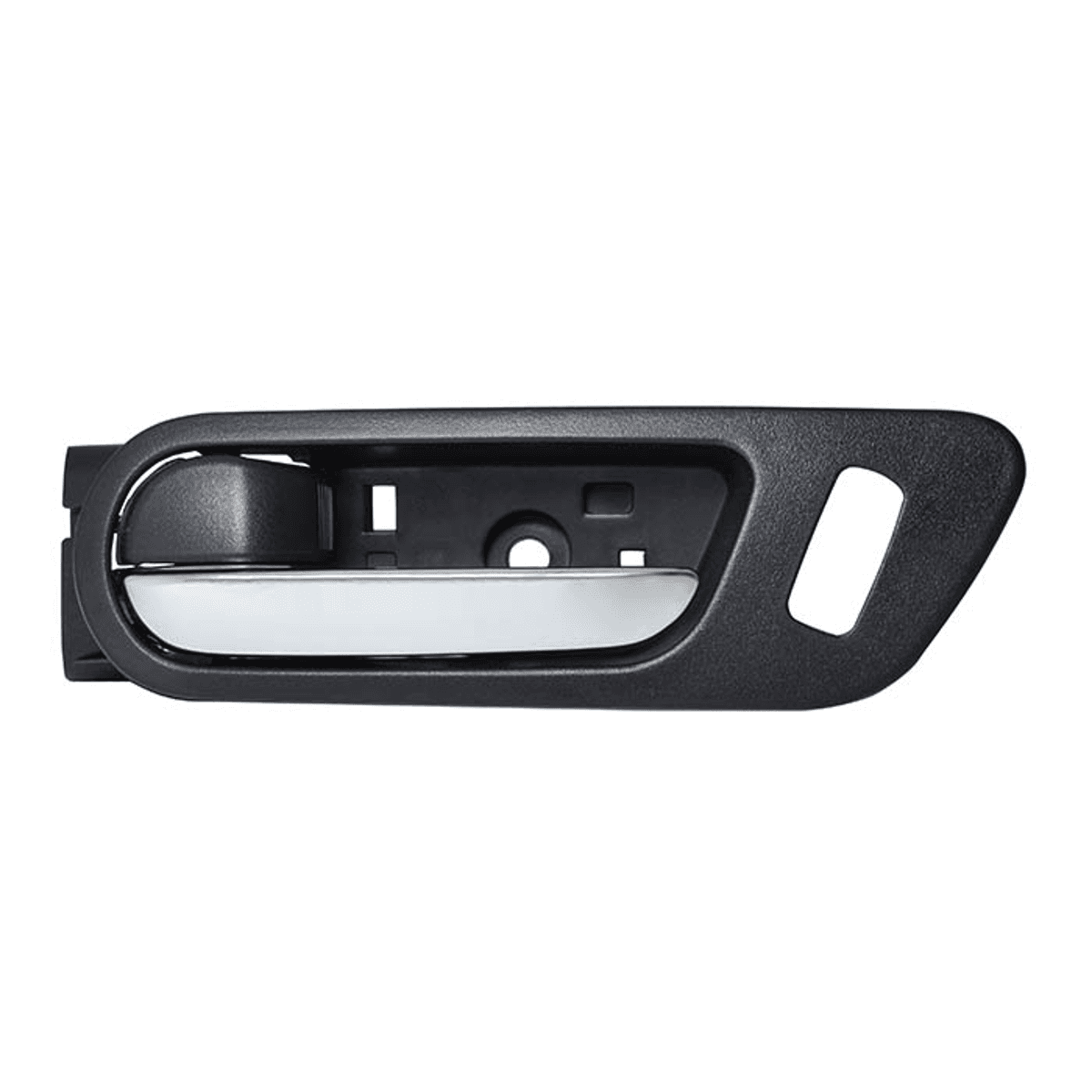 Manija Interior Mazda Cx-9 2007-2015 Con Hoyo Para Seguro Negra/Cromo Plastico Izquierdo Delantera Hushan