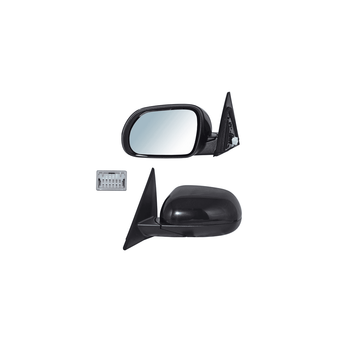 Espejo Para Kia Soul 2020-2022 Electrico Para Pintar 3 Pines Izquierdo