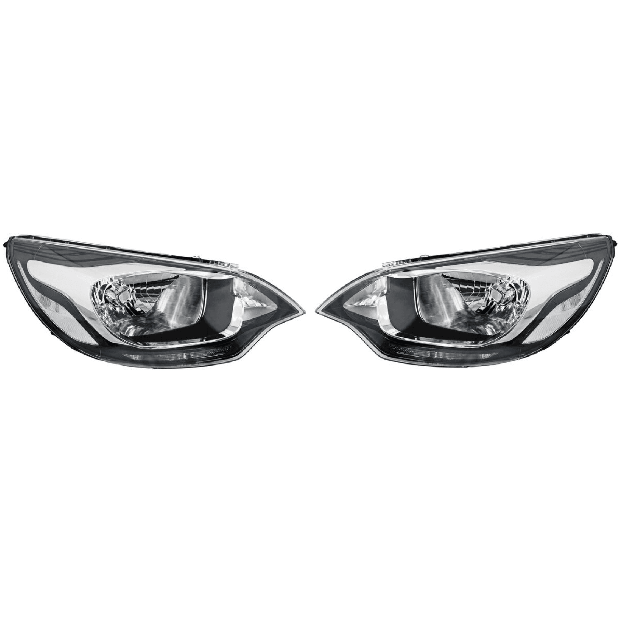 Par Faros P/Kia Kia Rio 2016-2017/ Usa Type 2012-2016 Sedan Con Motor