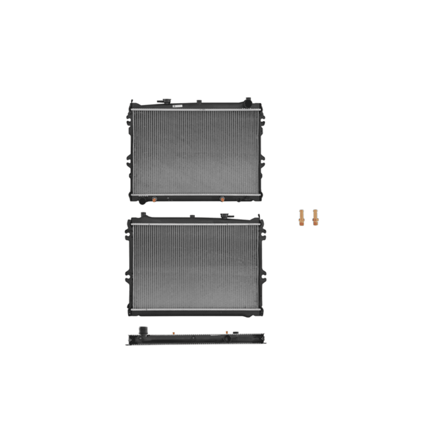 Radiador Mazda Mpv L4 2.6L / V6 3.0L 1989-1995 Automatico