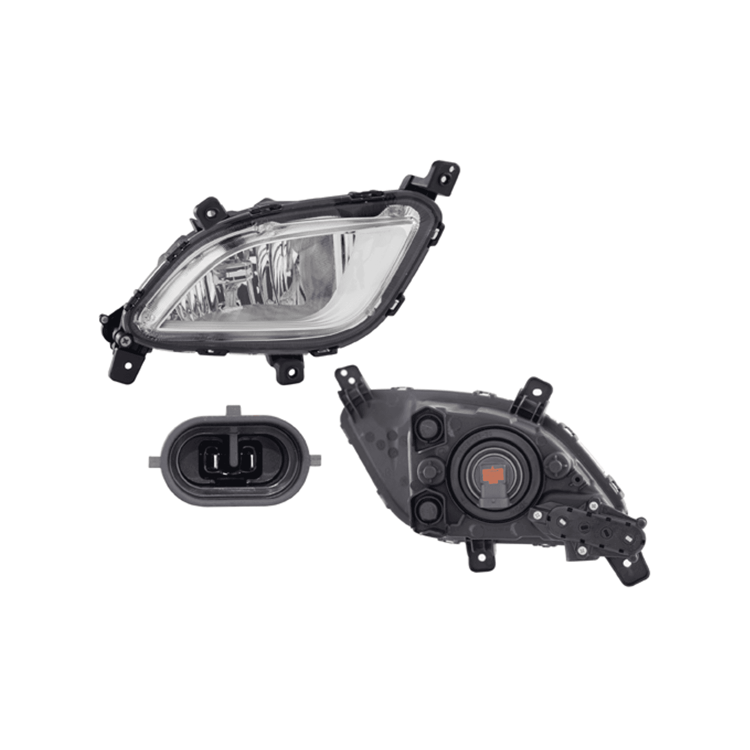Faro Niebla Derecho P/Kia Forte Sedan 2017-2018 Depo
