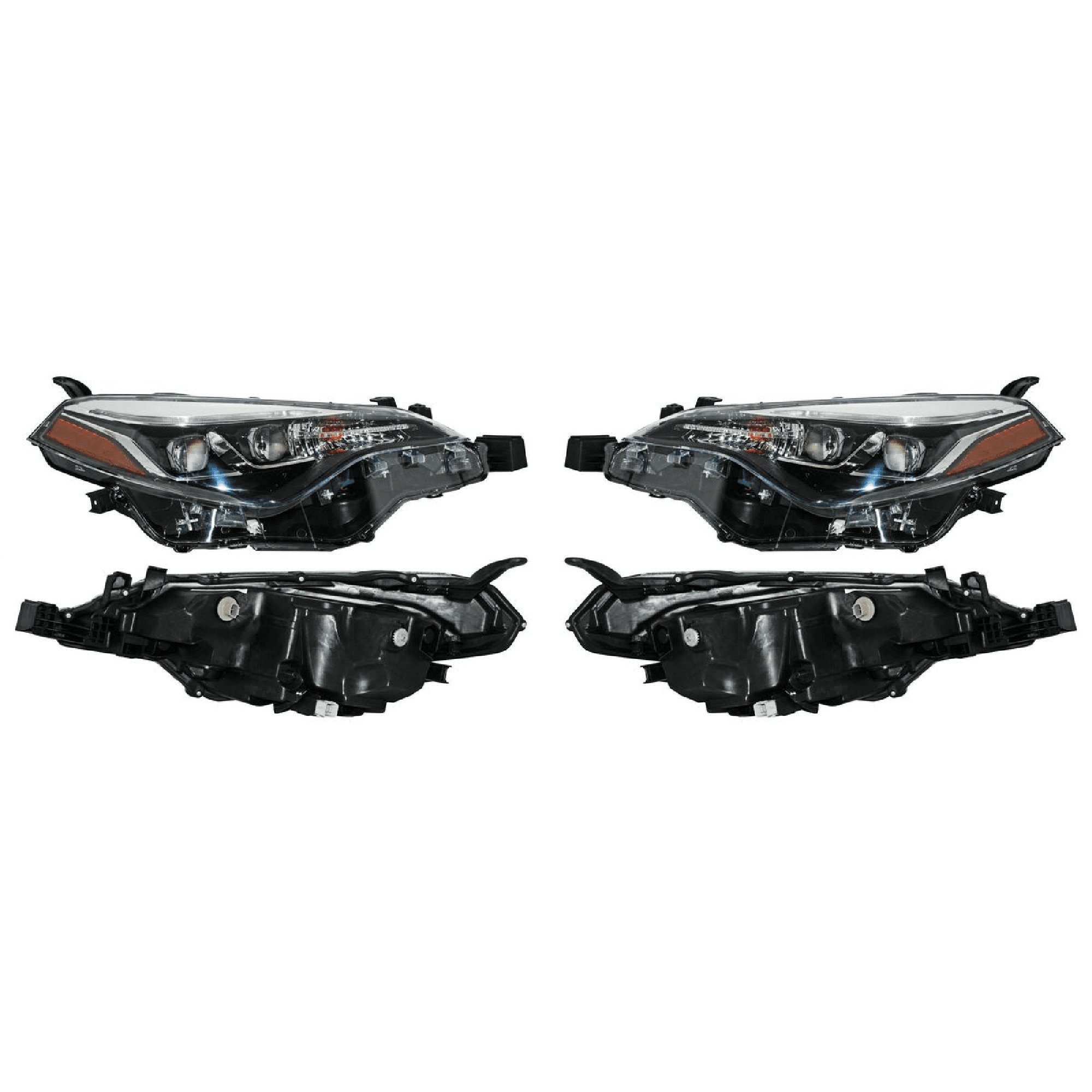 Par Faros Toyota Corolla Se 2017-2019 Leds