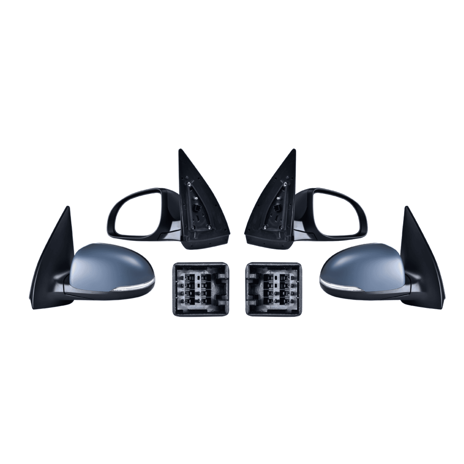 Par Espejos 6 Pines P/Hyundai I10 Gl 1.1L H-Back / Gl 1.2L H-Back / Gls 1.1L H-Back / Gls 1.2L H-Back / Mt 1.1L H-Back / Mt 1.2L H-Back / Plus 1.1L H-Back / Plus 1.2L H-Back 2012-2014