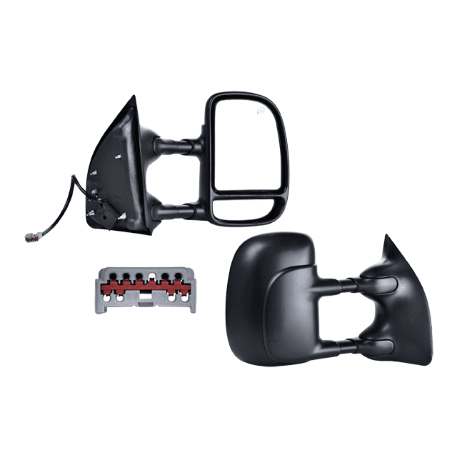 Espejo Derecho 3 Pines / Corrugado Ford Super Duty 5.4 4P 1999-2006 / Ford Super Duty 6.0 4P 1999-2006 / Ford Super Duty 6.8 4P 1999-2006 / Ford Excursion 2001-2005