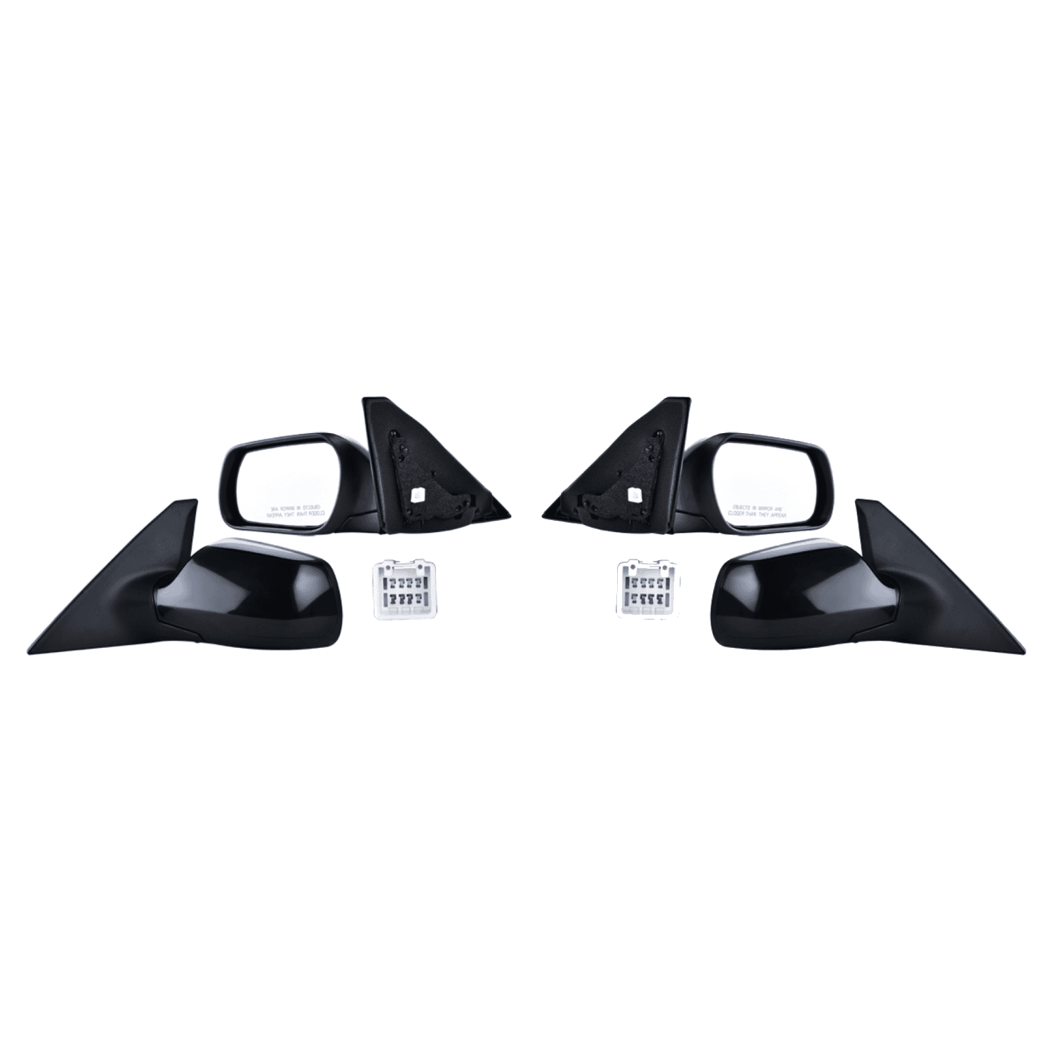 Par Espejos 3 Pines Mazda 3 Gs H-Back / Gs Sedan / Gt H-Back / Gt Sedan / Gx H-Back / Gx Sedan / I H-Back / I Sedan / S H-Back / S Sedan / Sp23 H-Back / Sp23 Sedan 2004-2009