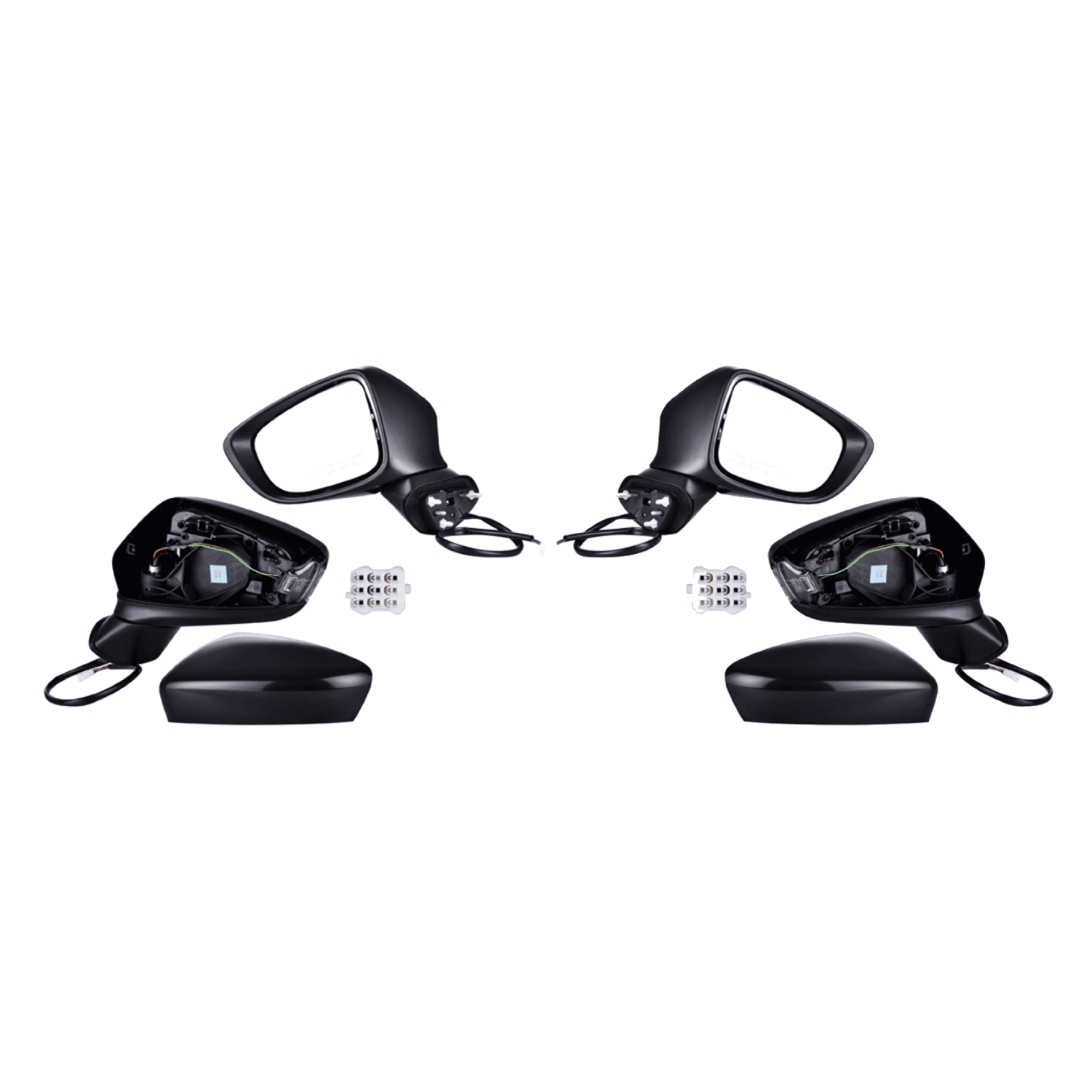 Par Espejos 5 Pines Mazda 6 Grand Touring 2.5L Sedan / Gs 2.5L Sedan / Gt 2.5L Sedan / Gx 2.5L Sedan / Sport 2.5L Sedan / Touring 2.5L Sedan 2014-2018