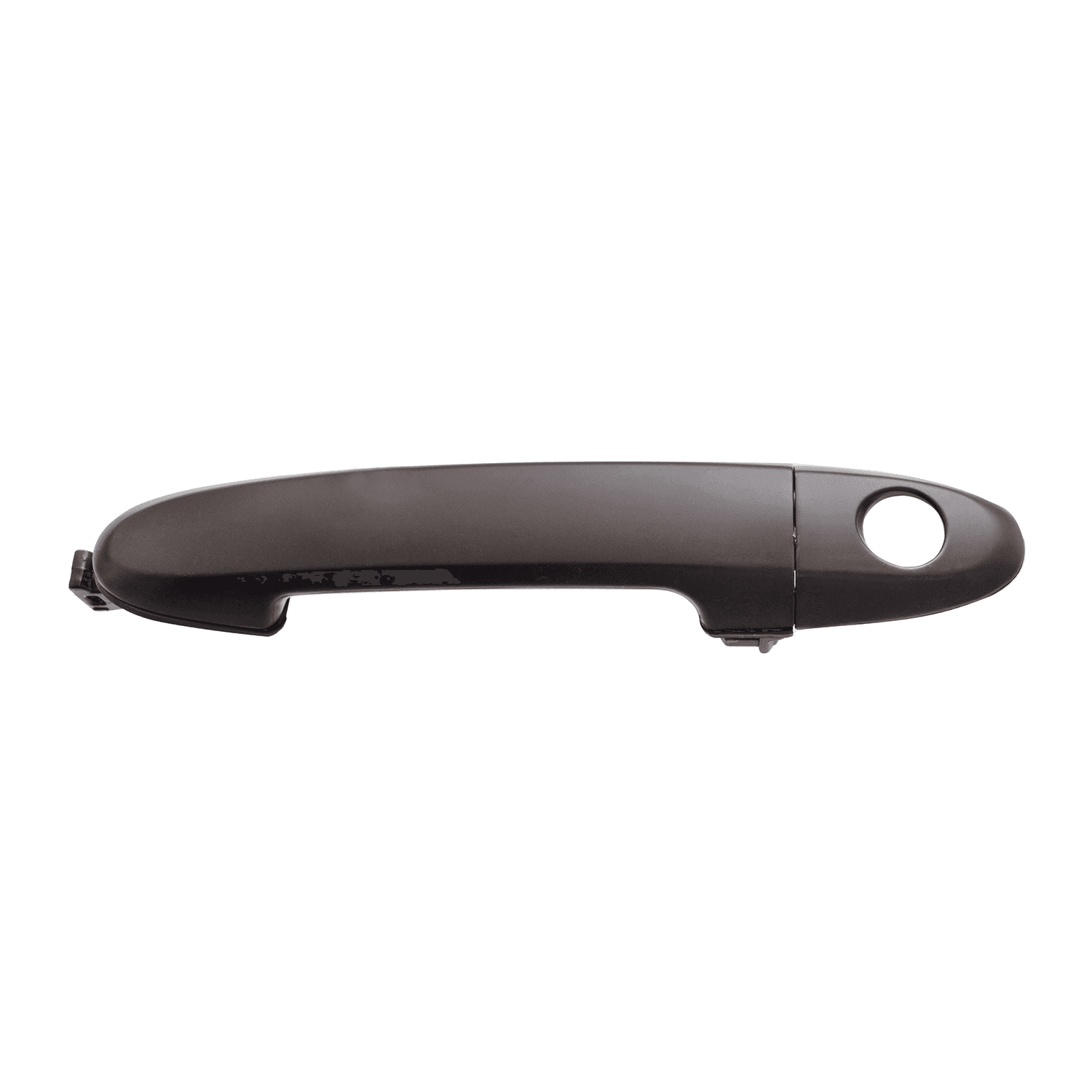 Manija Exterior Hyundai Santa Fe 2007-2012 Con Hoyo Para Llave Lisa Para Pintar Negra Plastico Izquierdo Delantera Hushan