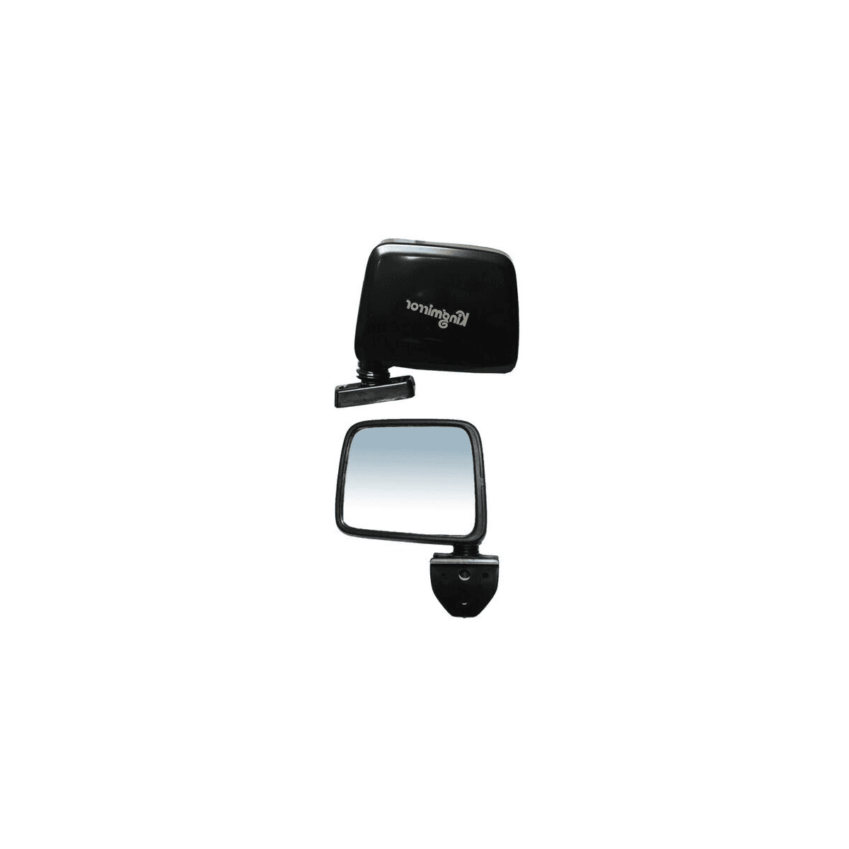 Espejo Nissan Pu D21 1986-1988 Sin Control Negro Izquierdo