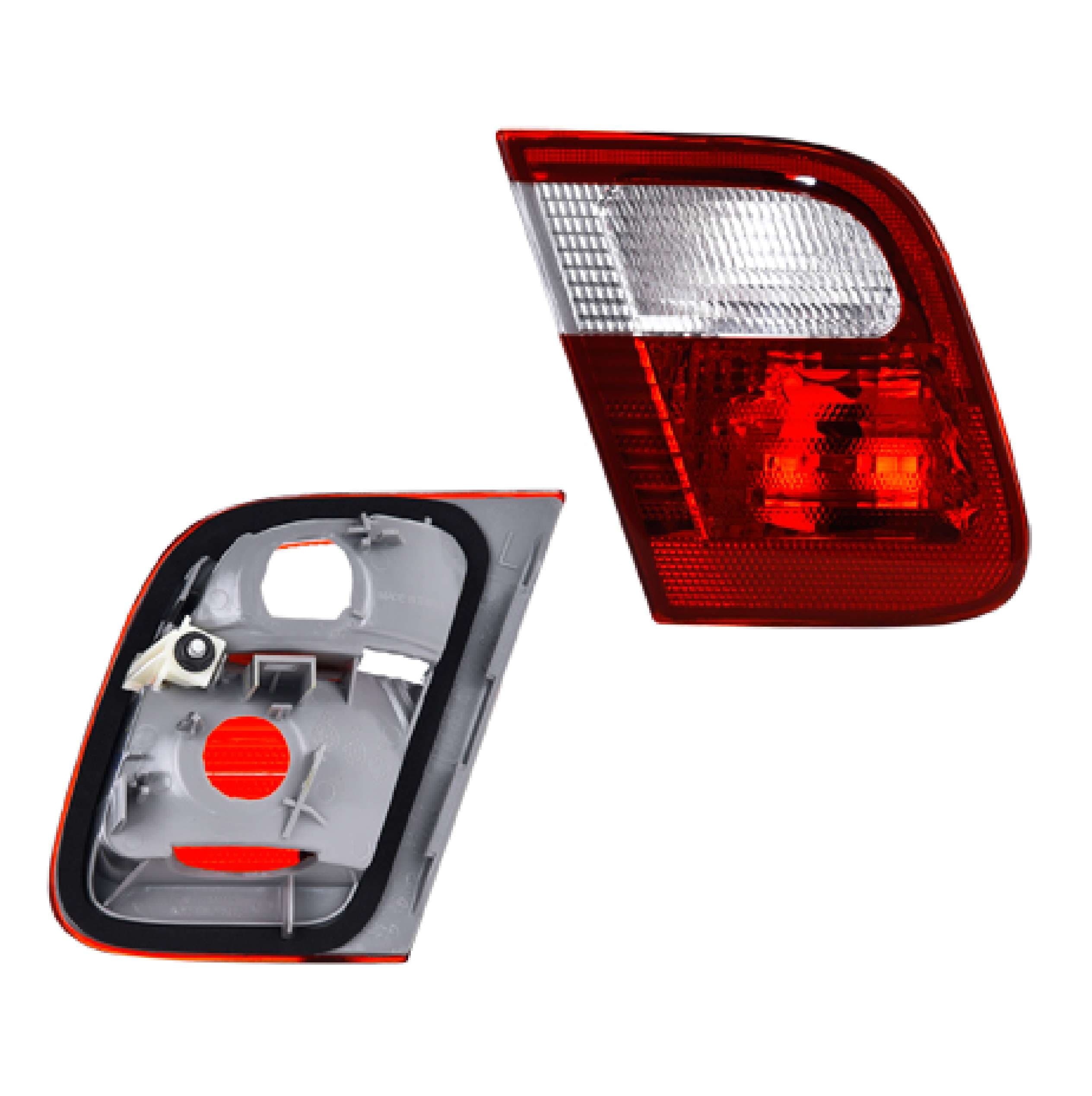 Calavera Interior Blanco/Rojo Bmw Serie 3 1999-2001 Depo Izquierda