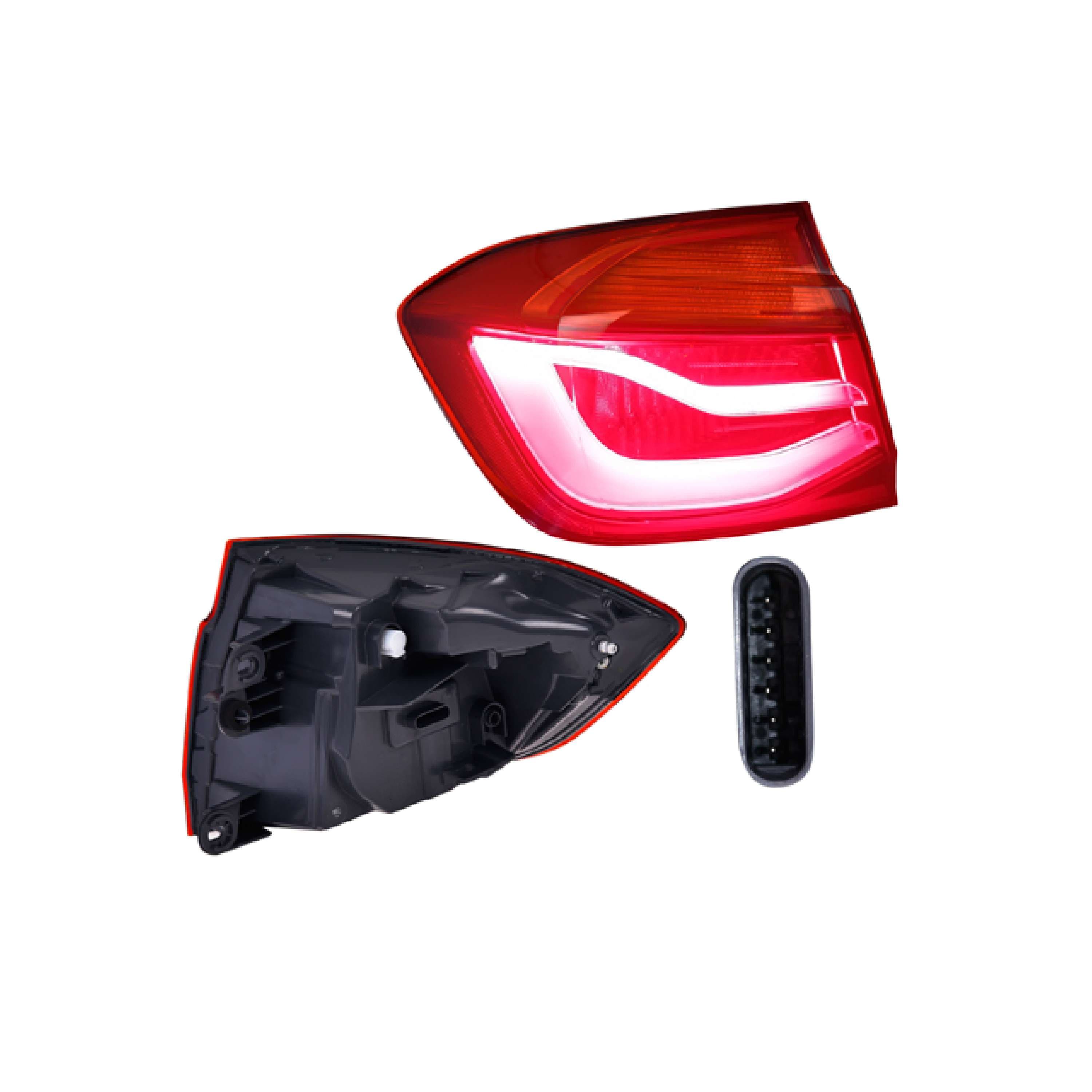 Calavera Exterior Led Bmw Serie 3 Sedan 2016-2018 Depo Izquierda