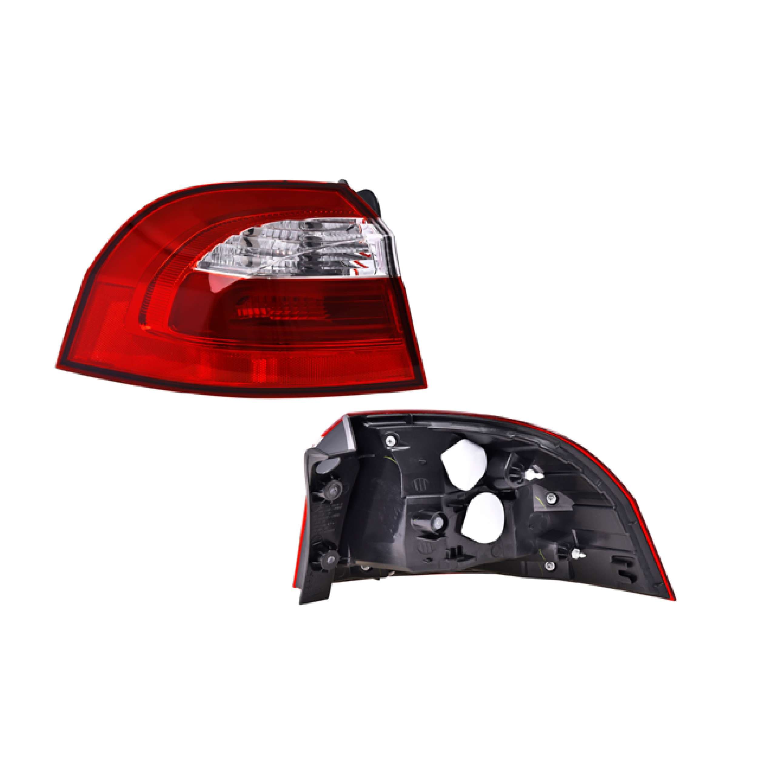 Calavera Exterior P/Kia Rio H-Back 2016-2017 Depo Izquierda