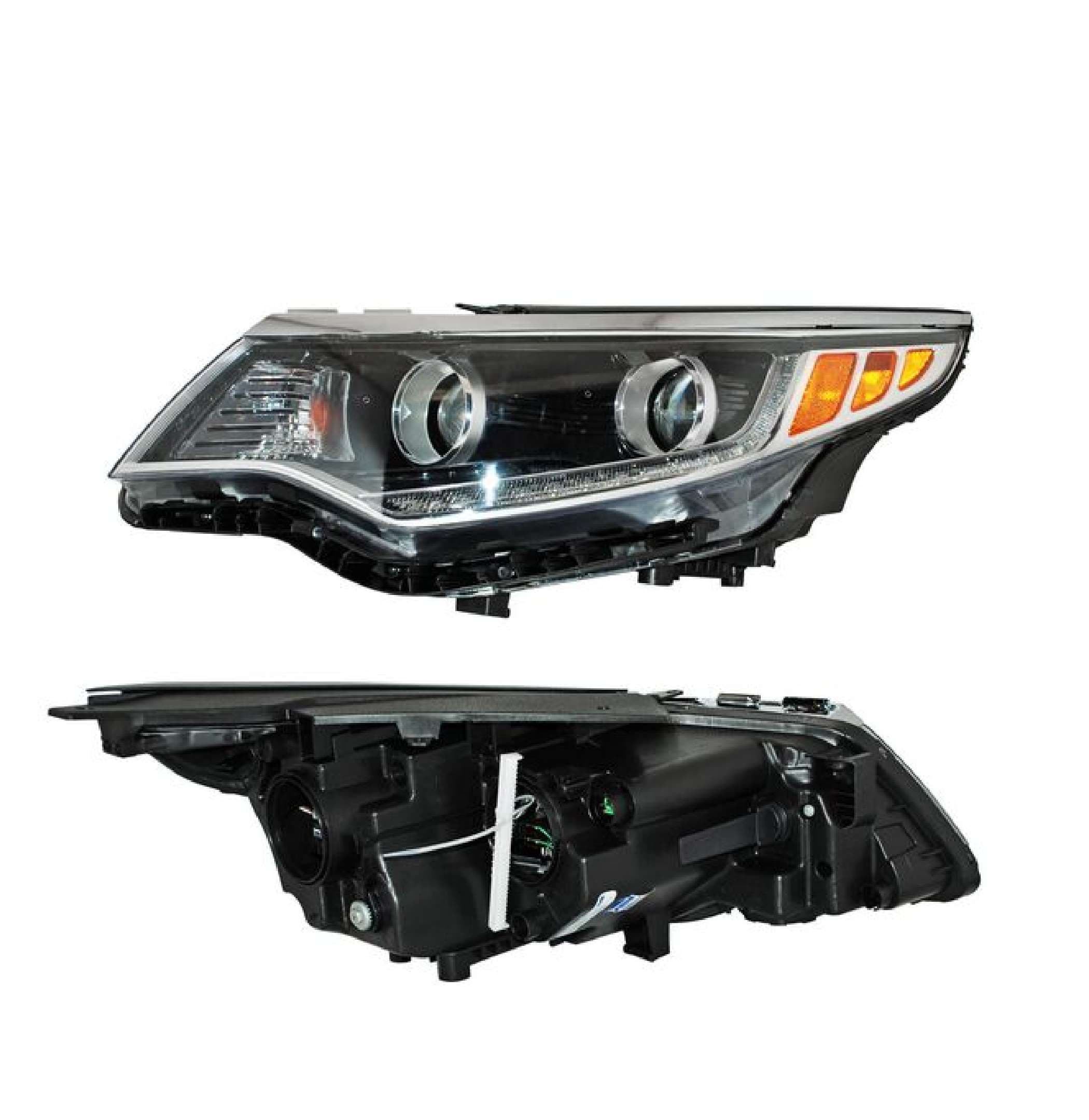 Faro Para Kia Optima 2016-2018 Leds Izquierdo