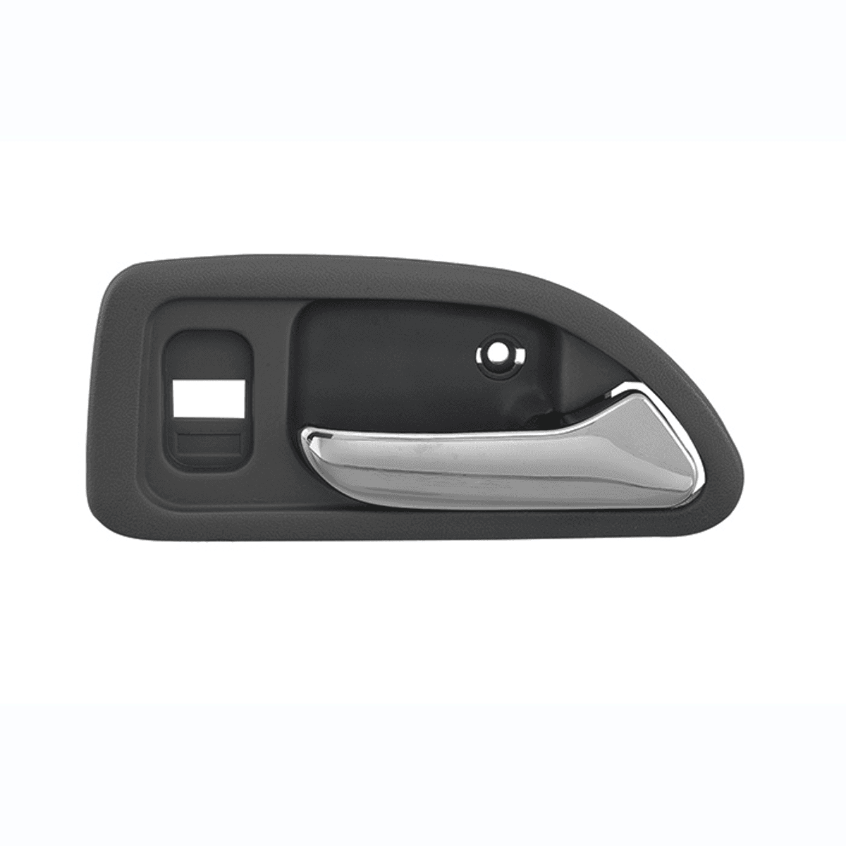 Manija Interior Honda Accord 4P Sedan 1994-1997 Con Hoyo Para Seguro Gris Obscuro/Cromado Plastico Derecha Delantera Hushan