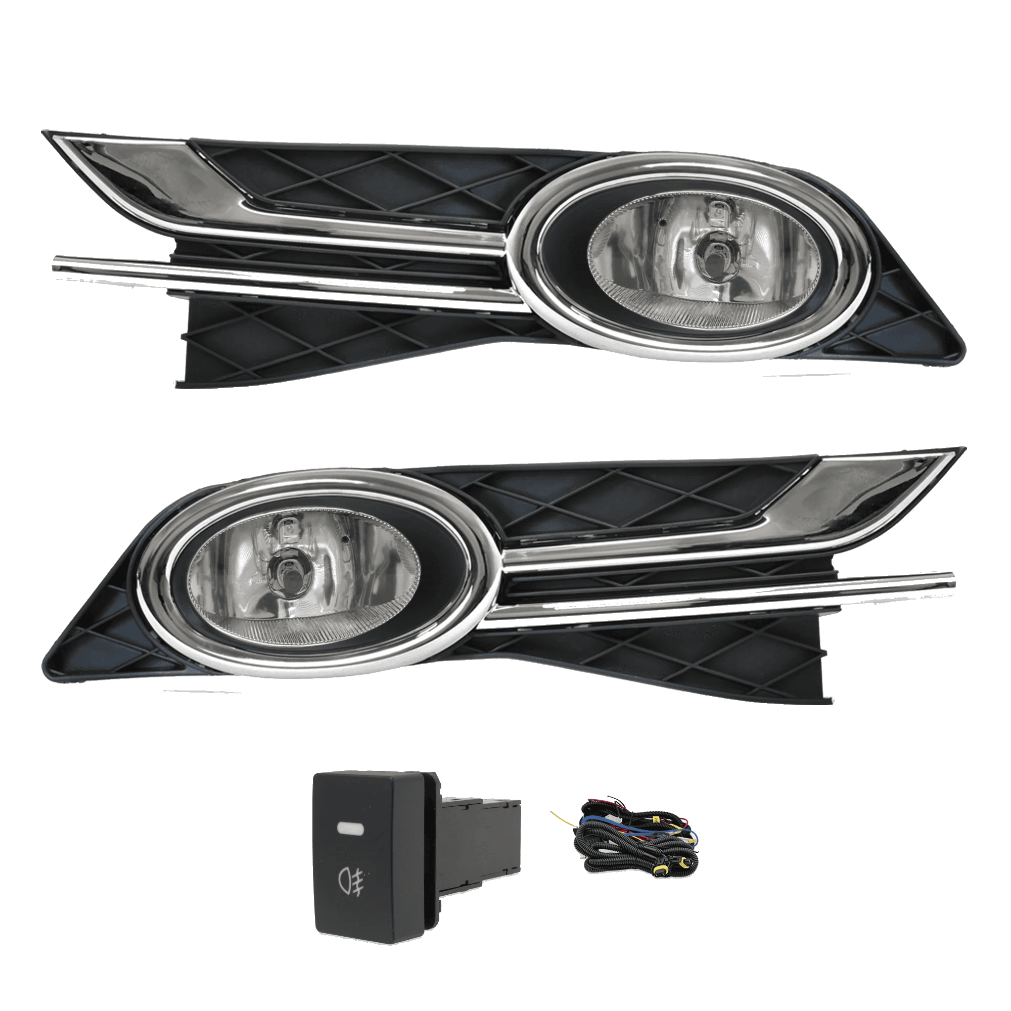 Kit faros niebla Honda Odyssey 2014-2016 con arnes switch oem y focos