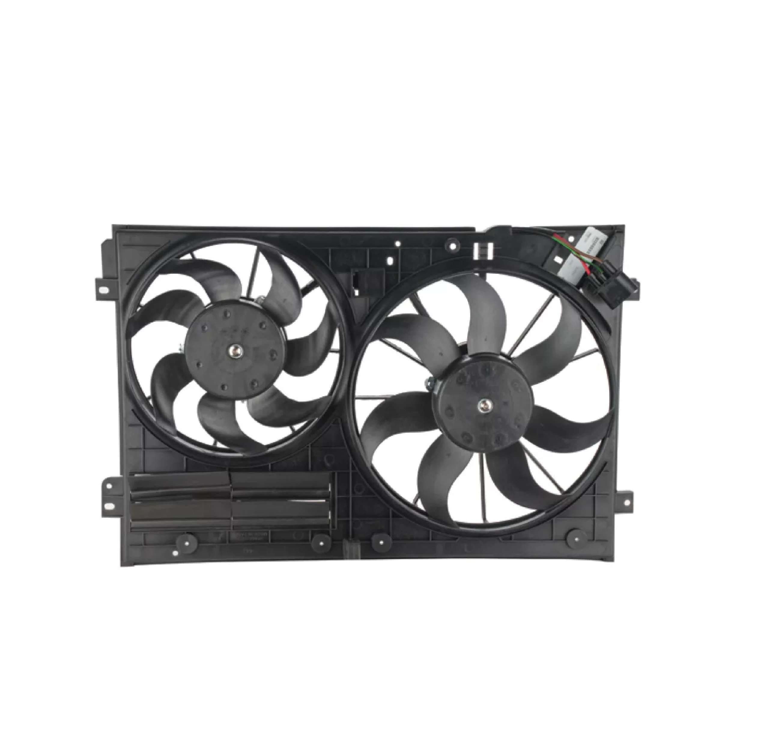 Motoventilador 4 Pines Audi A3 2006-2013 / Tt 2008-2015 / Volkswagen Bora 2006-2010 / Golf 2010-2013 / Gti 2006-2014 / Jetta 1.9L 2008-2018 / Jetta 2.0L 2008-2018 / Jetta 2.5L 2008-2018 / Passat 2006-2018 / Tiguan 2009-2018