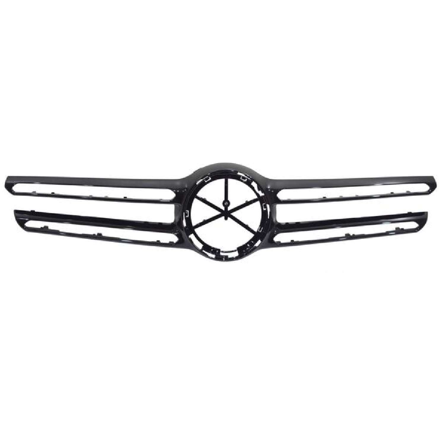 Moldura Parrilla Mercedes benz Glc 2020-2023 Negra Con hoyo Para Camara