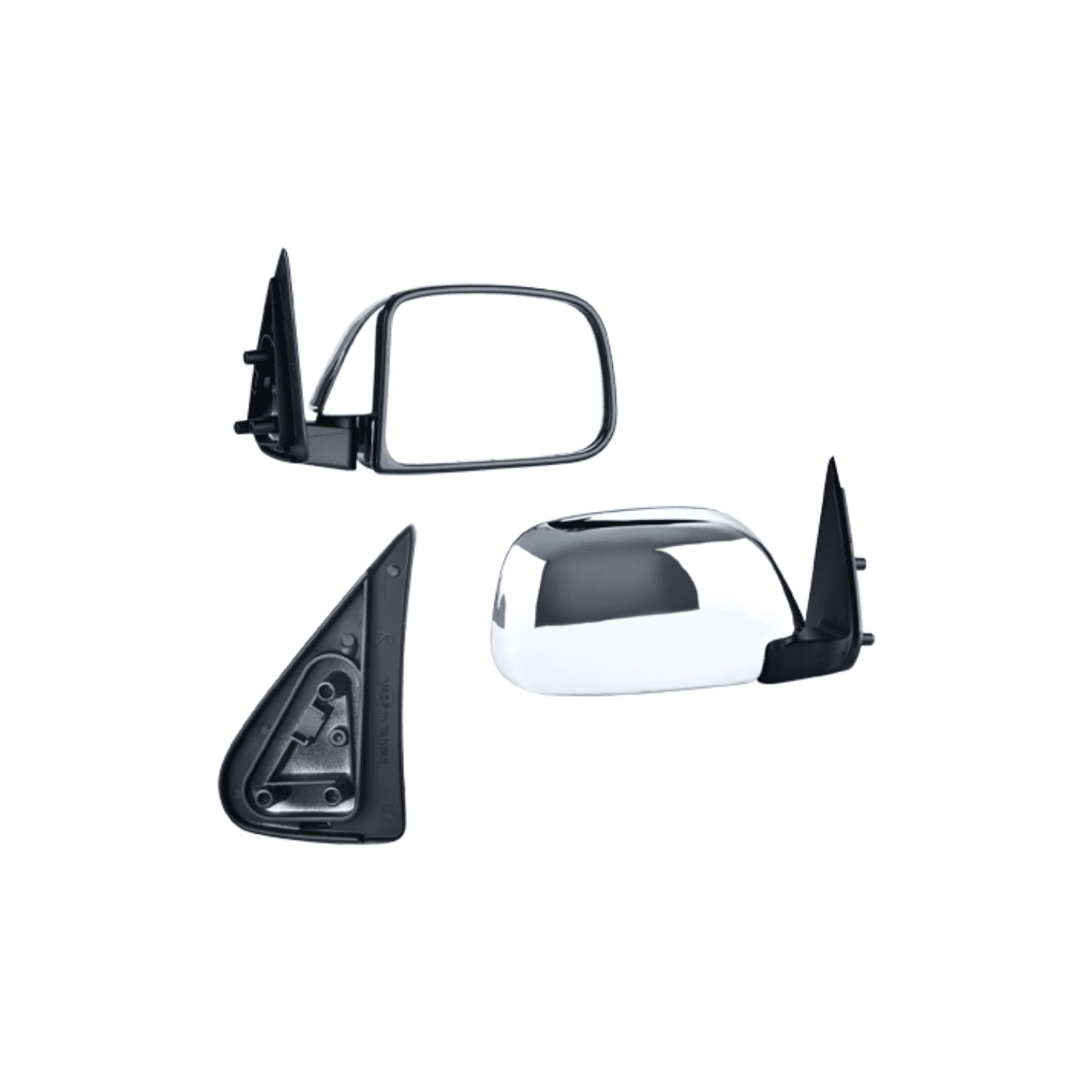 Espejo Derecho Cromado Toyota Pickup 4X4 / Toyota Pickup Sr5 / Toyota Pickup Dlx / Toyota Pickup Base 1989-1995