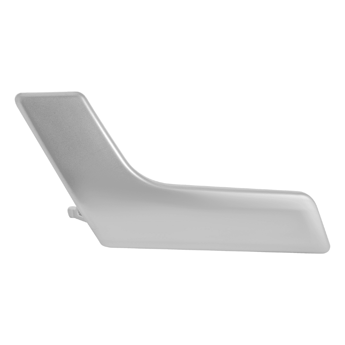 Manija Interior Mercedes-Benz Clase-C W204 2008-2014 Plata Plastico Solo Repuesto Izquierdo Delantera/Trasera Delantera Hushan