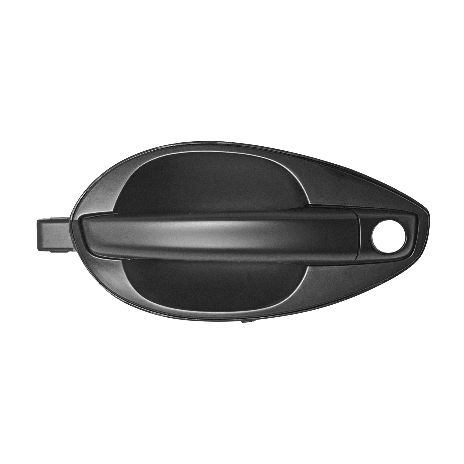Manija Exterior Hyundai Tiburon 2003-2008 Con Hoyo Para Llave Lisa Negra Plastico Izquierdo Delantera Hushan