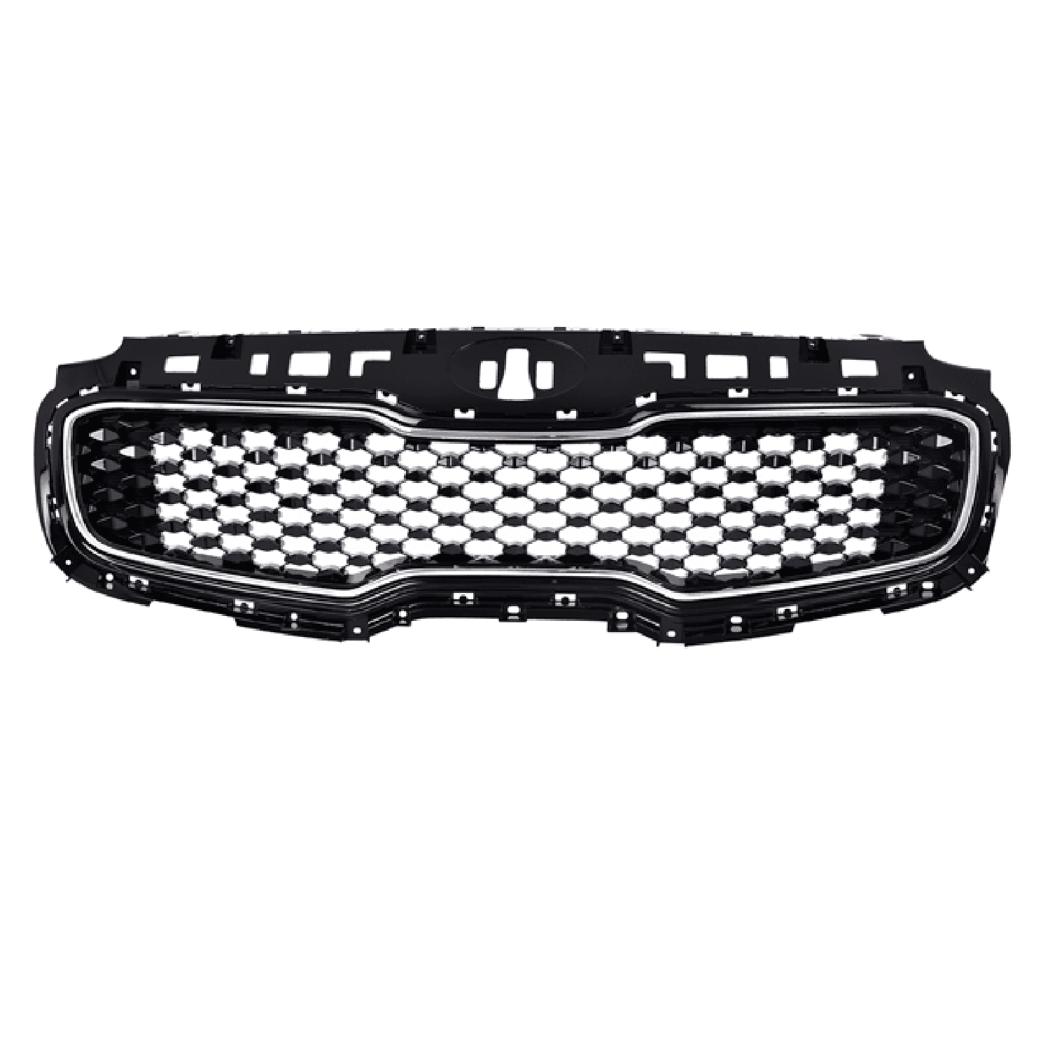 Parrilla Negra P/Kia Sportage Ex L4 2.0L 2016-2018