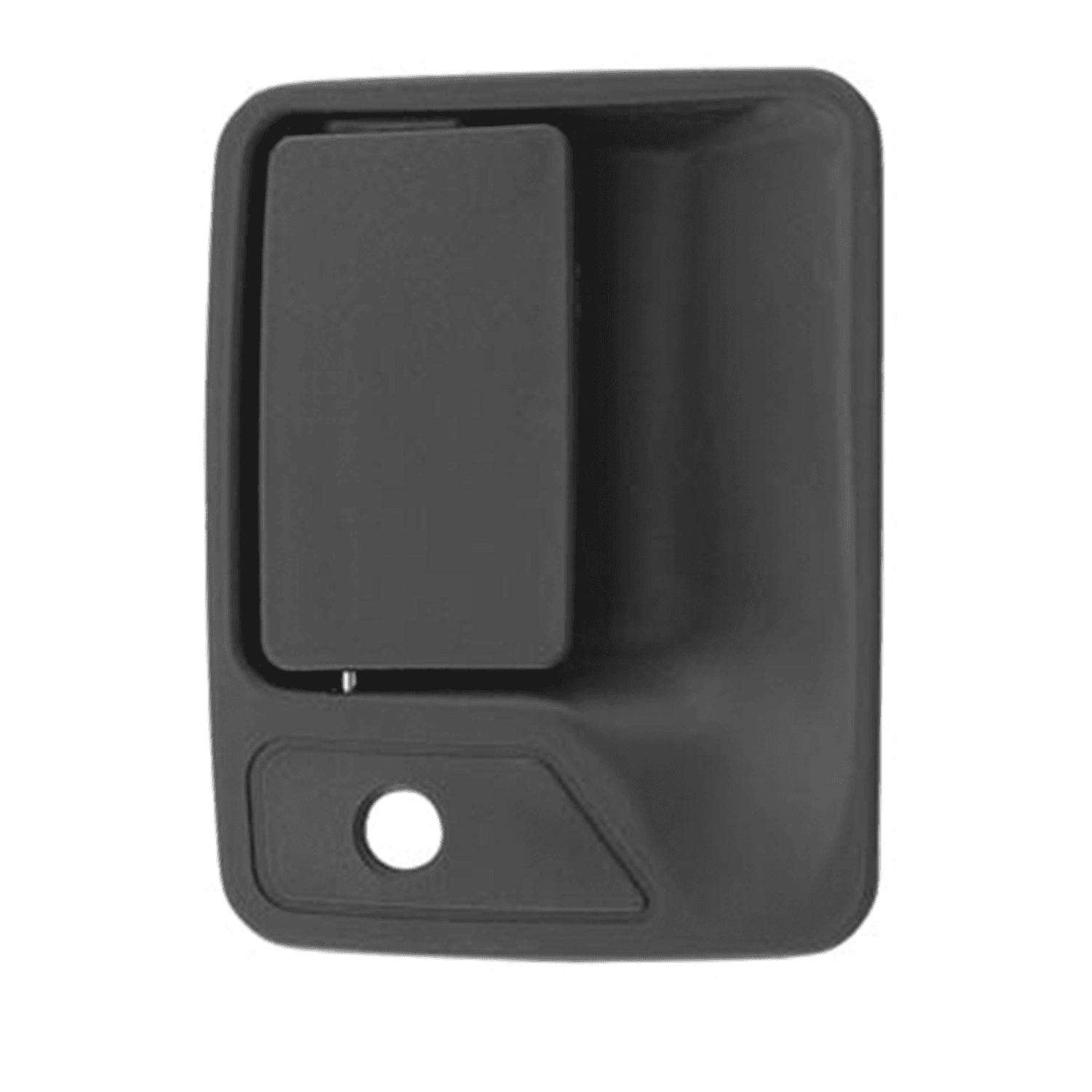Manija Exterior Ford Super Duty F-250/F-350/F-450/F-550 1999-2016 Con Hoyo Para Llave Corrugada Negra Derecha Delantera Hushan