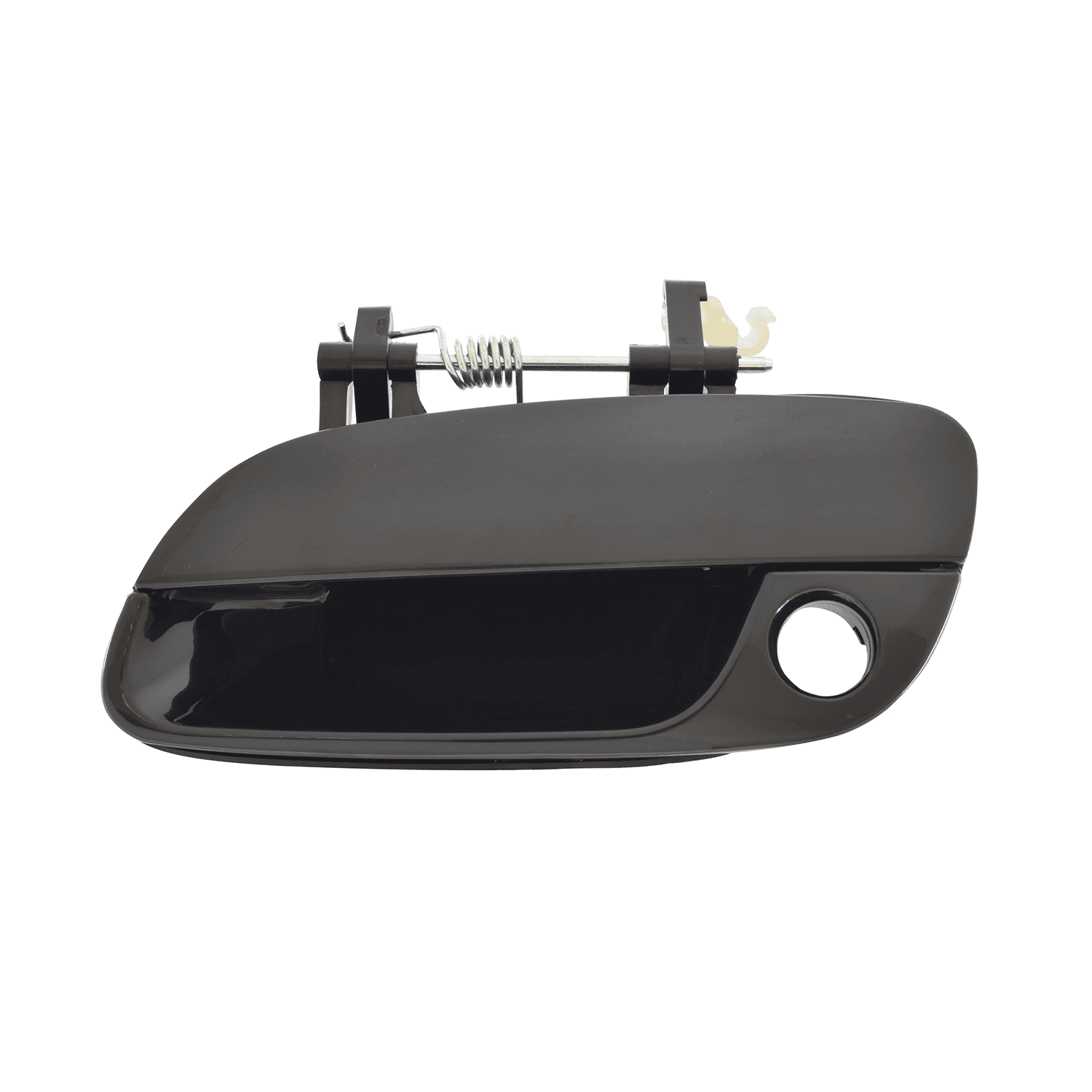 Manija Exterior Hyundai Elantra 2001-2006 Con Hoyo Para Llave Lisa Para Pintar Negra Plastico Izquierdo Delantera Hushan