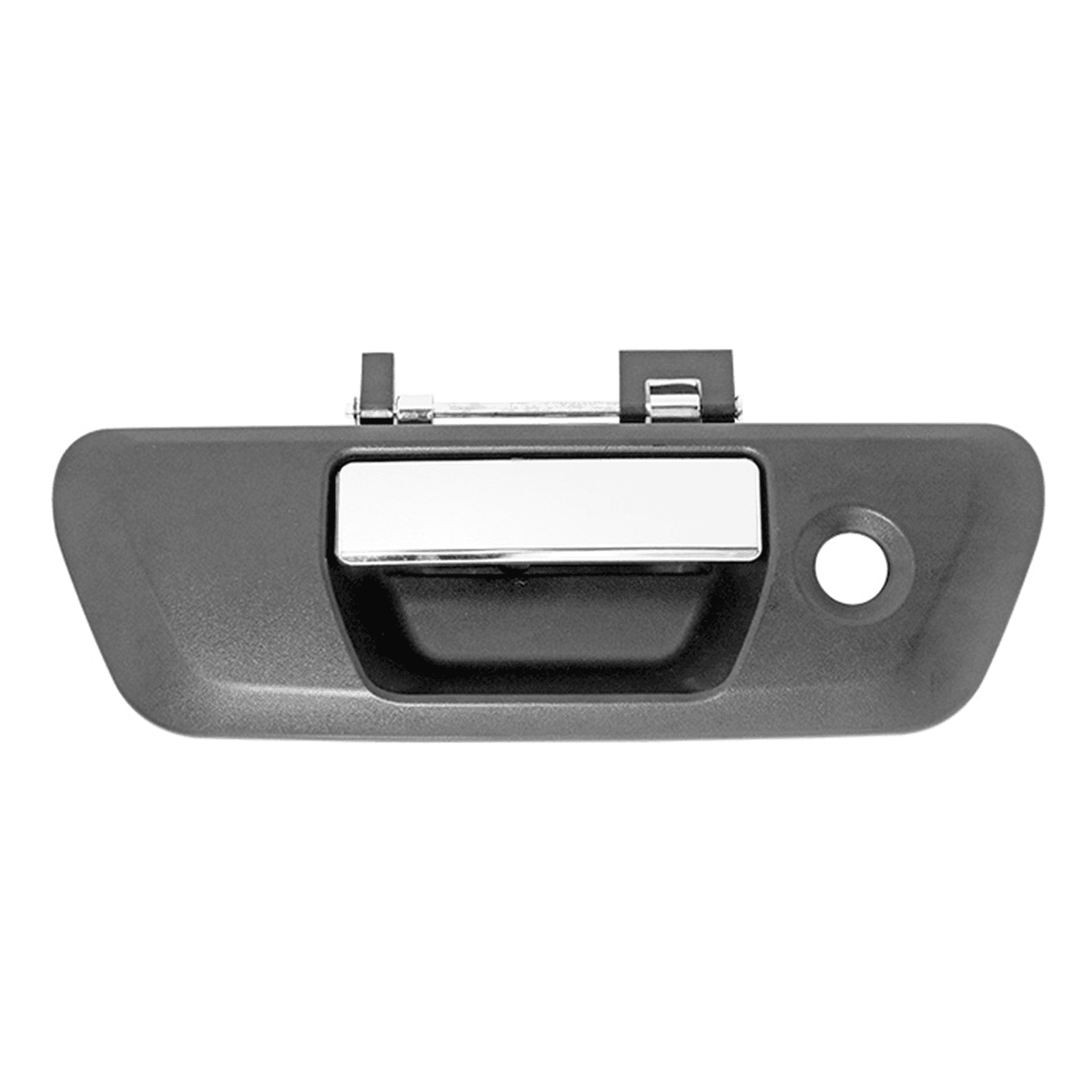 Manija De Tapa Nissan Frontier 2016-2022 Con Hoyo Para Llave Cromada/Negra Plastico Hushan
