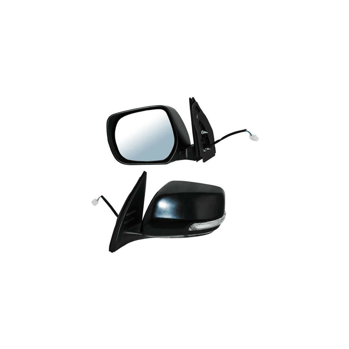 Espejo Toyota Land Crusier 2016-2019 Electrico Para Pintar Con Direccional Izquierdo
