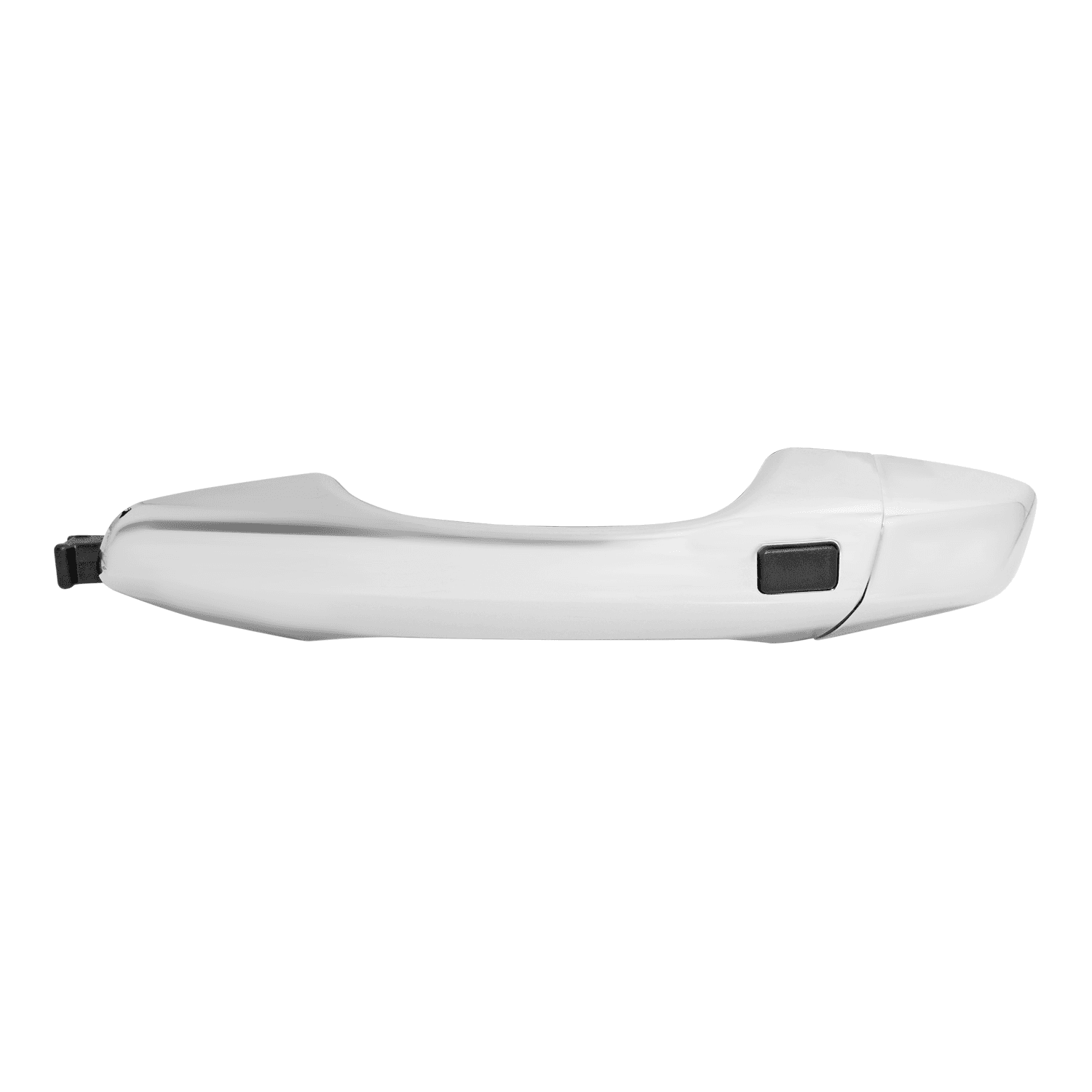 Manija Exterior Hyundai Santa Fe 2013-2018 Con Hoyo Para Llave Con Sensor Cromada Plastico Izquierdo Delantera Hushan