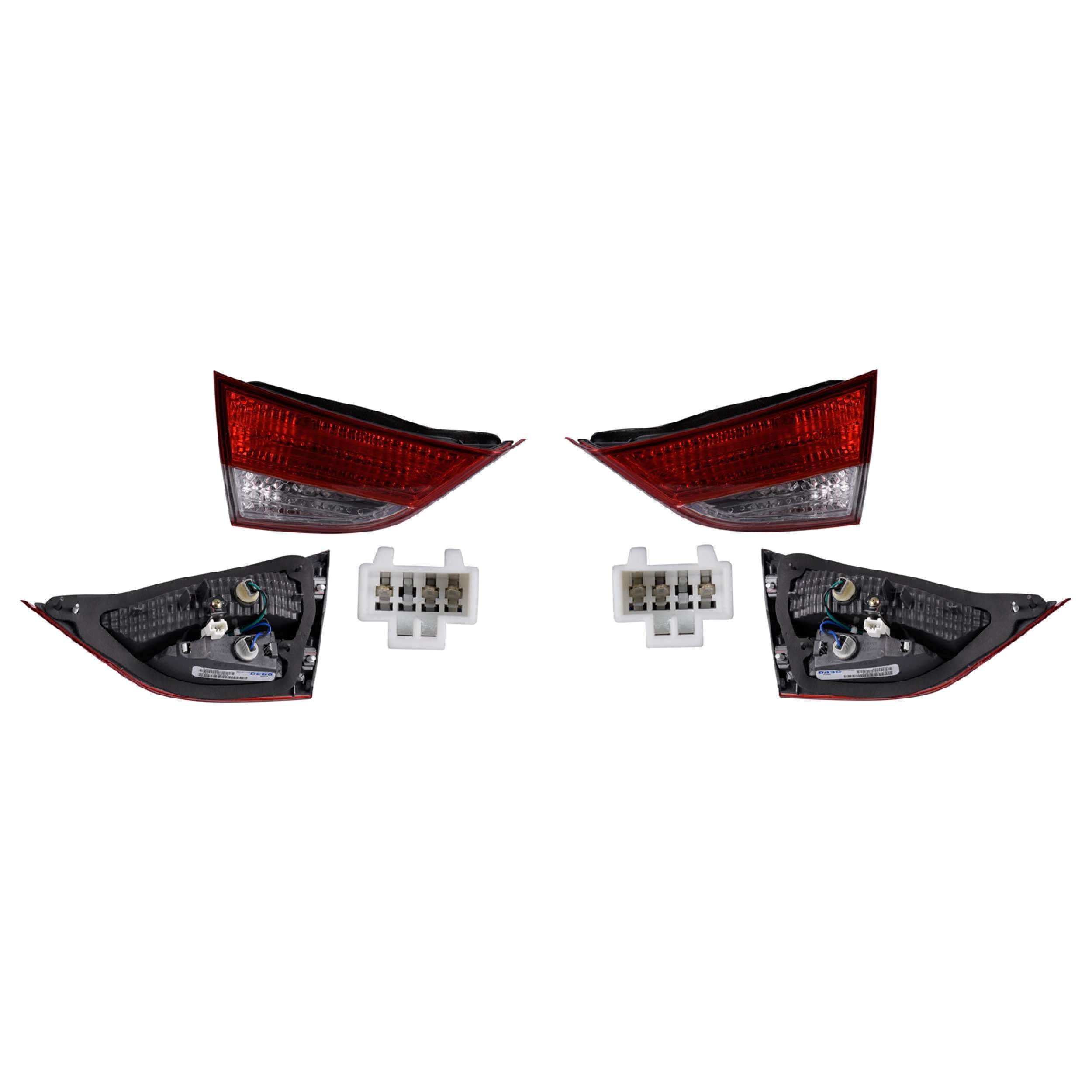 Par Calaveras Interiores Para Hyundai Elantra 2011-2013 Depo