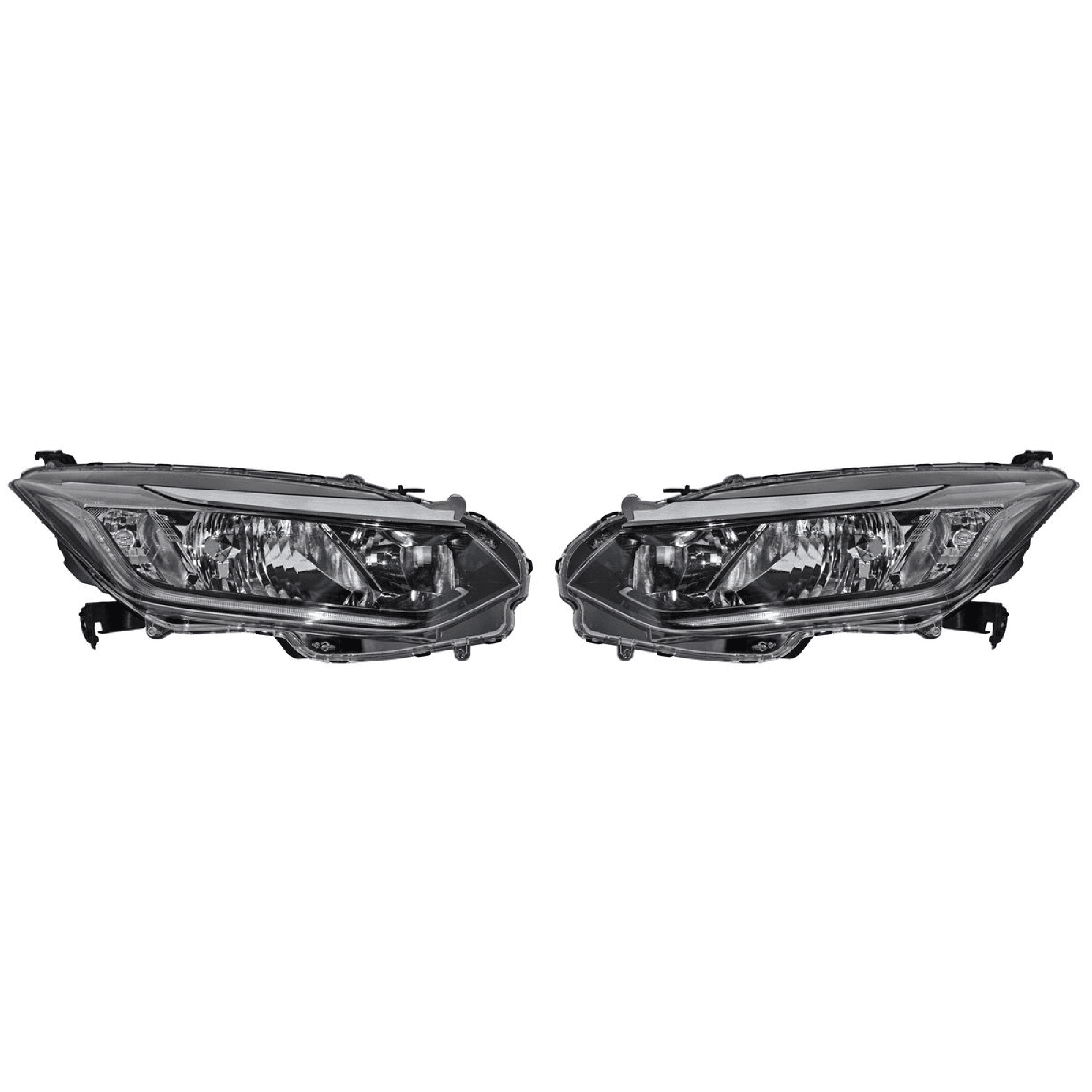 Par Faros Honda City 2018-2020 Leds