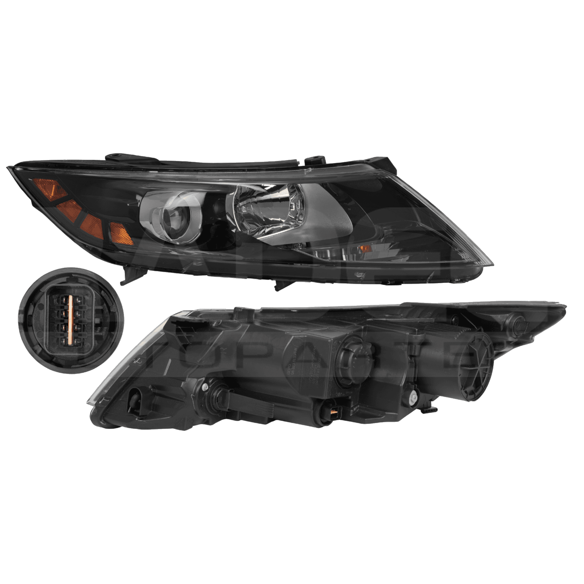 Faro Derecho Kia Optima 2011-2013 Americano Con Foco Halogeno Depo