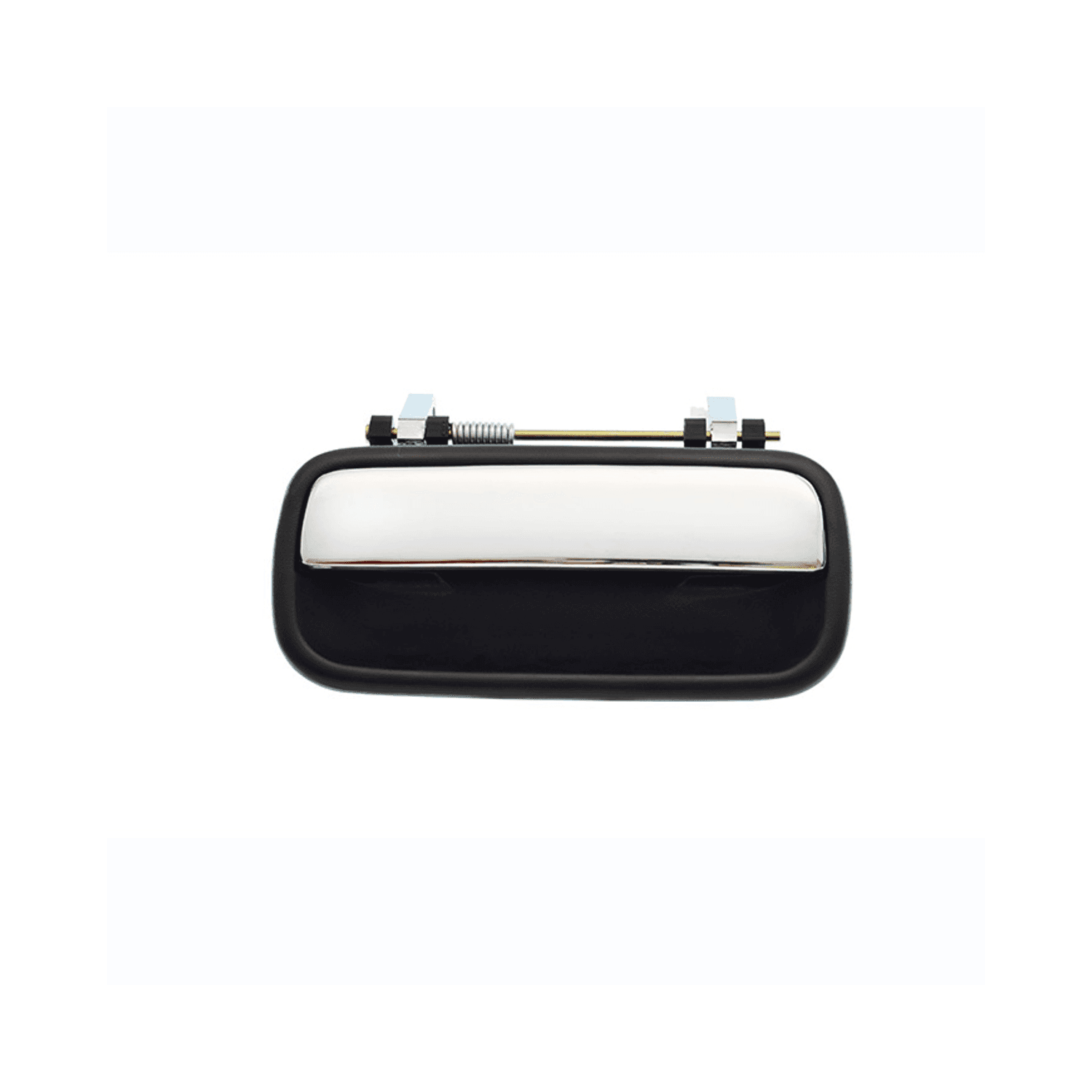 Manija Exterior Toyota 4Runner 1990-1995 Corrugada Negra/Cromo Plastico Izquierdo Trasera Hushan