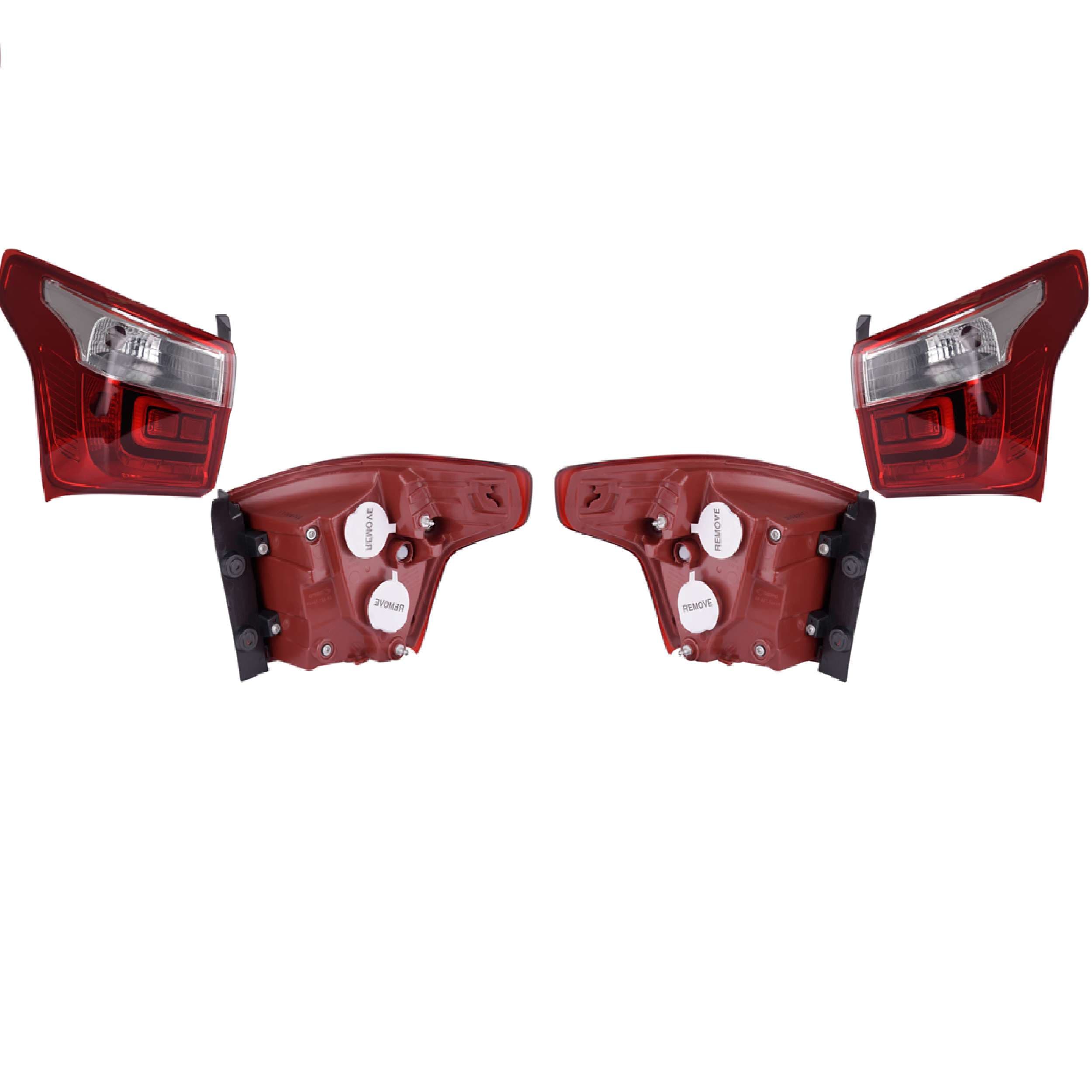 Par Calaveras Exteriores Para Hyundai Grand I10 Sedan 2018-2020 Depo