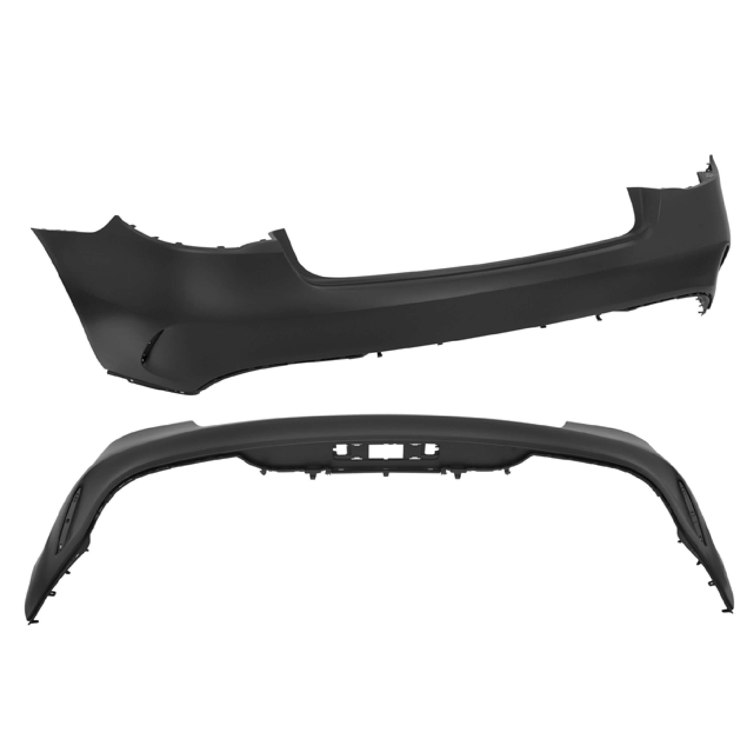 Facia Trasera Para Pintar Mercedes Benz Gle Coupe 2016-2019 Oer