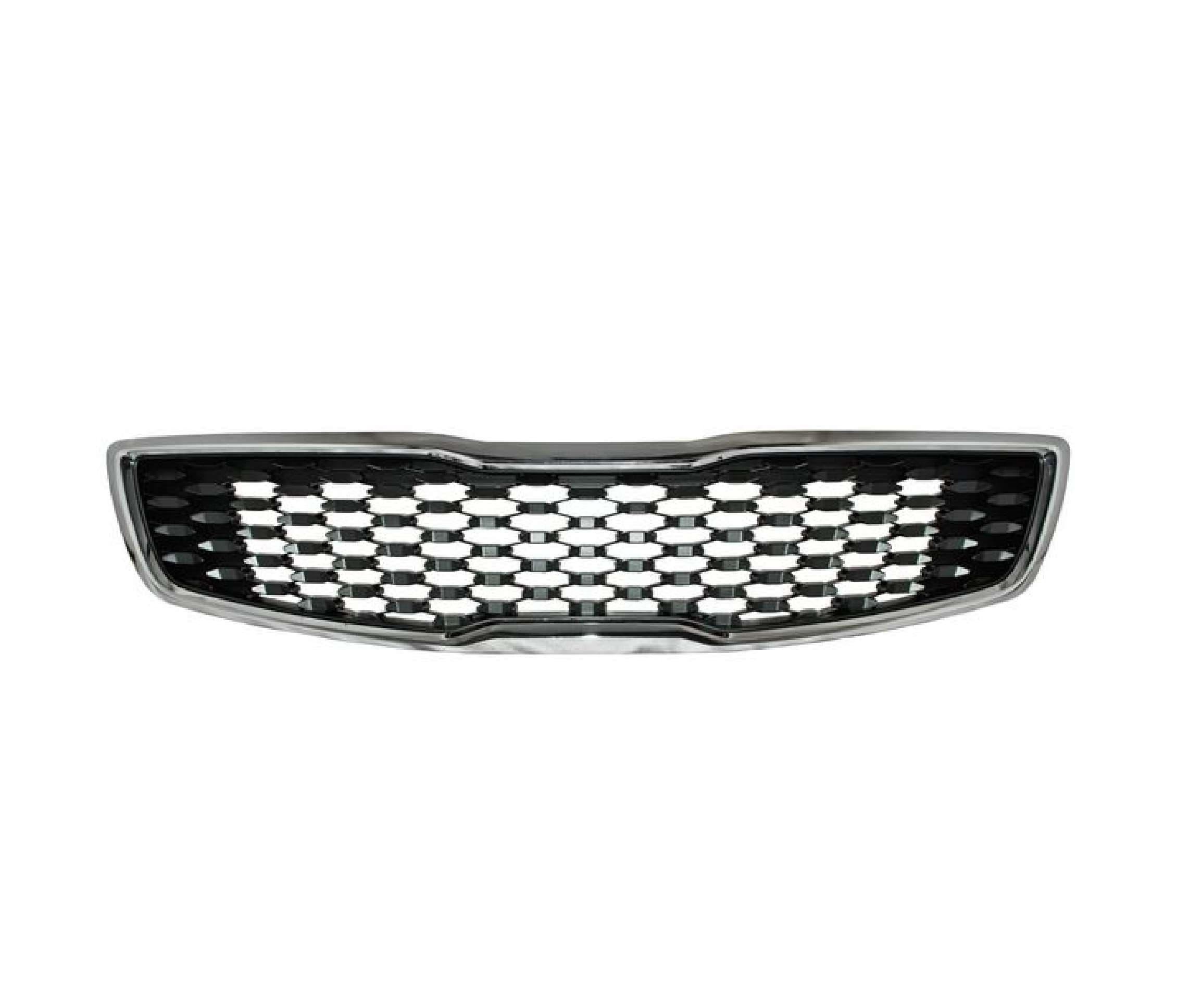 Parrilla Para Kia Forte 2017-2018 Moldura Cromada