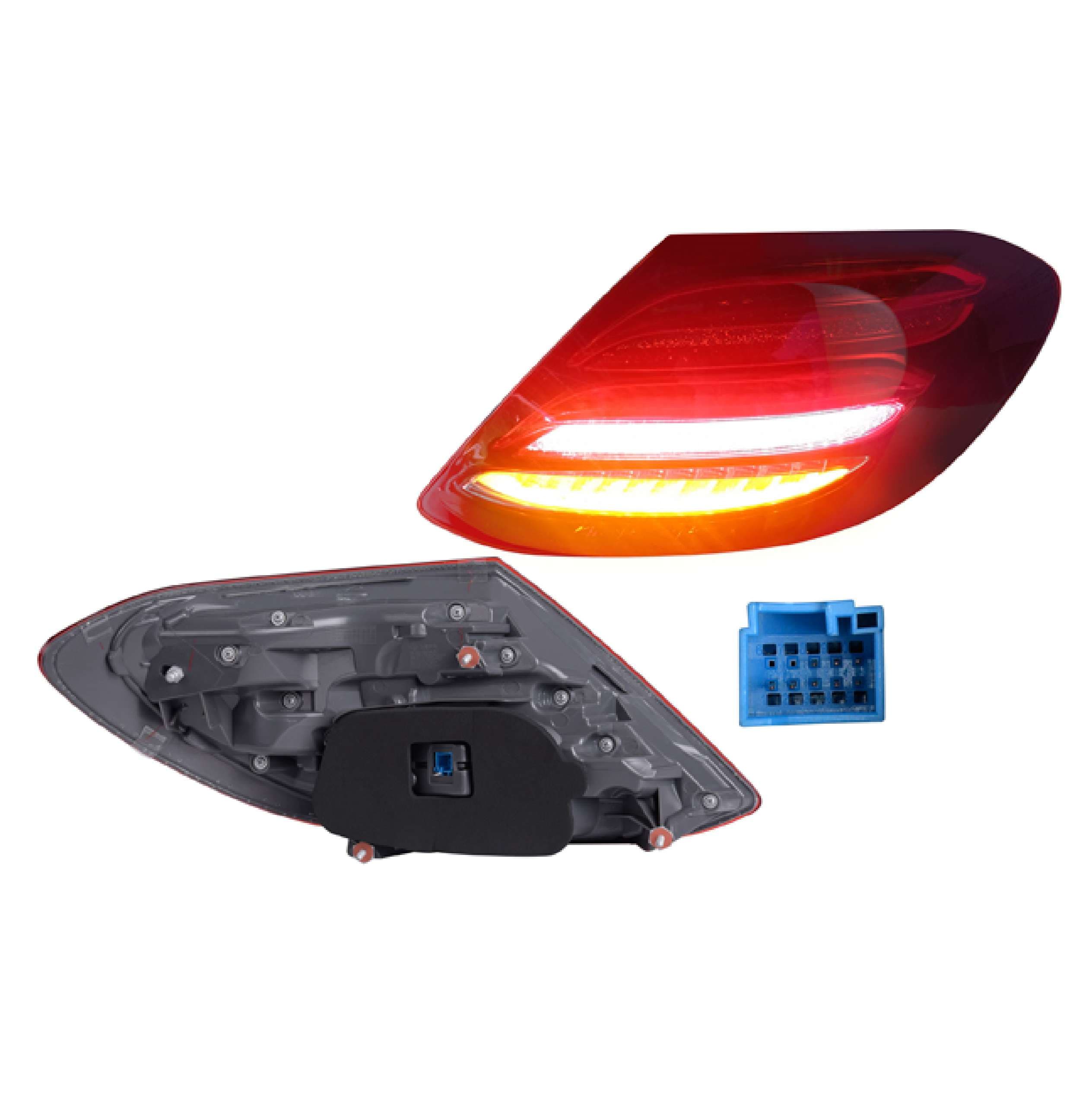 Calavera Led Mercedes Benz Clase E Sedan 2017-2020 Depo Derecha