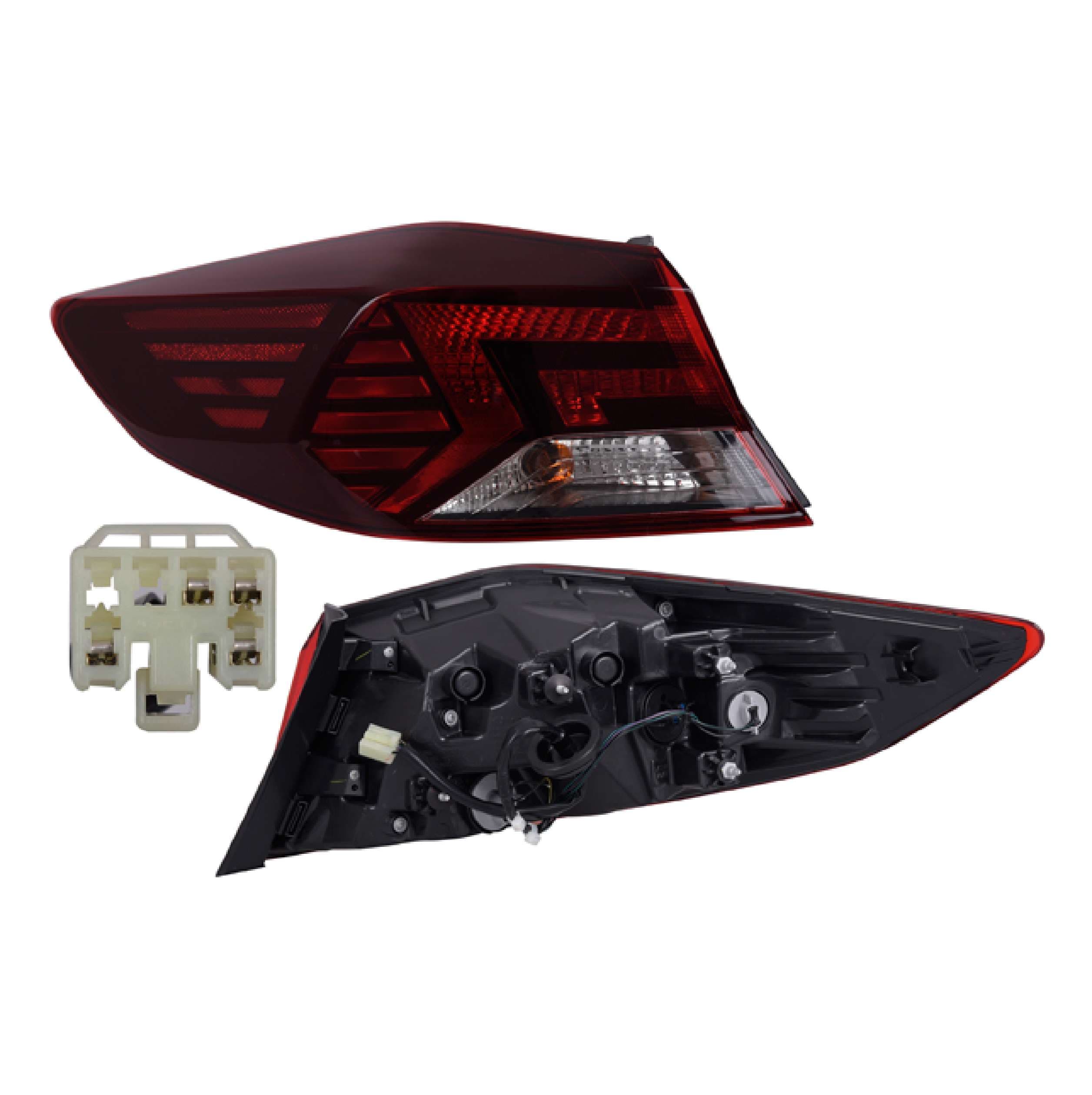 Calavera Exterior P/Hyundai Elantra 2019-2020 Depo Izquierda