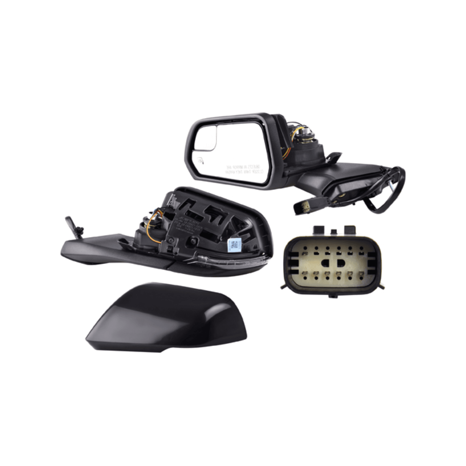 Espejo Izquierdo Con Punto Ciego Ford Mustang Ecobost 2.3 Coupe / Ford Mustang Premium 2.3 Coupe / Ford Mustang Gt 2.3 Coupe / Ford Mustang Shelby 2.3 Coupe / Ford Mustang Ecobost 3.7 Coupe / Ford Mustang Premium 3.7 Coupe / Ford Mustang Gt 3.7 Coupe / Fo