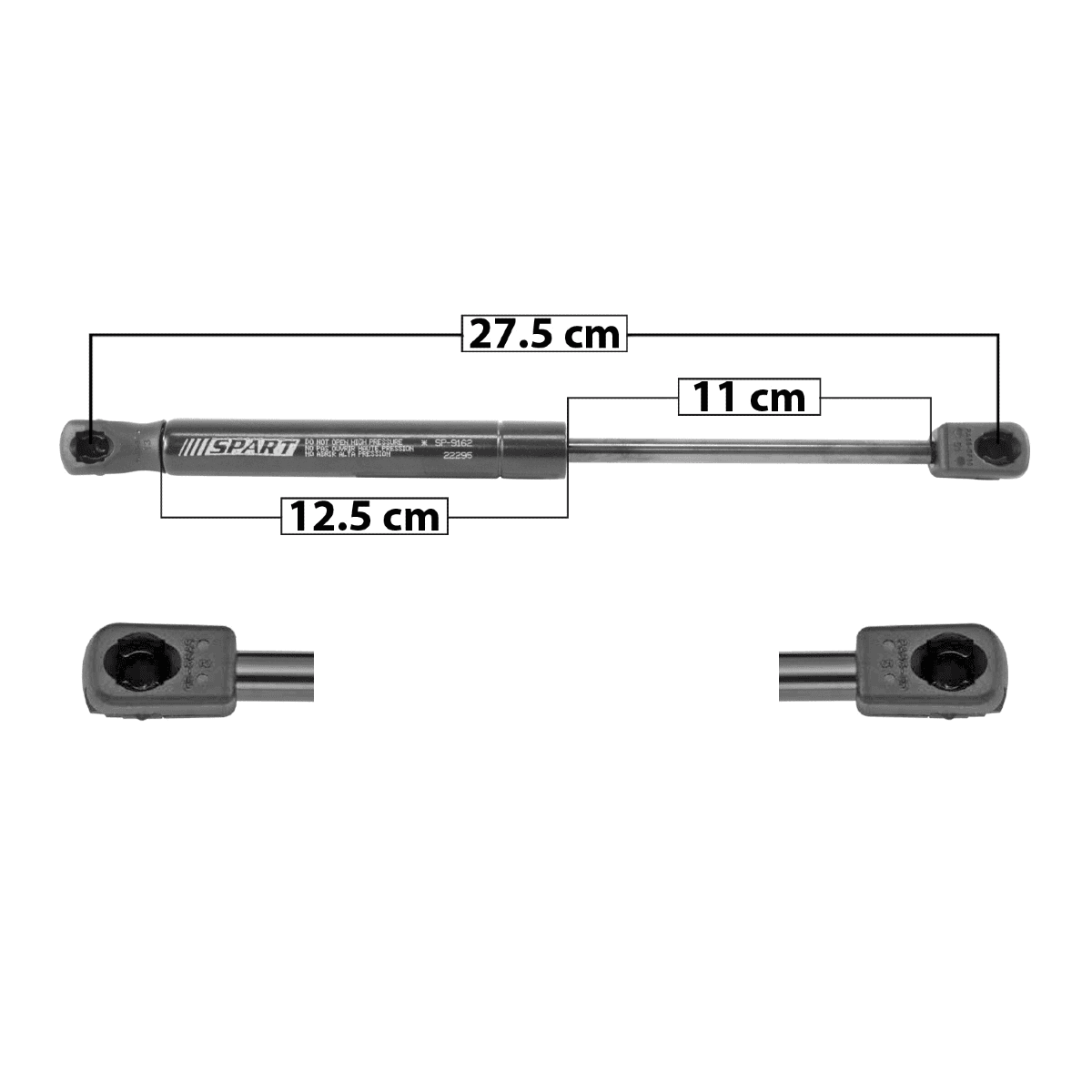 Amortiguador Cajuela Mazda 6 Sedan 2009-2013 6 Sedan 27.5 12.5 11 Entrada Tipo 9 Entrada 2 Tipo 9 465 104.54 47.42 405 91.04 41.3 Spart 9162 Tur Derecha/Izquierda Spart